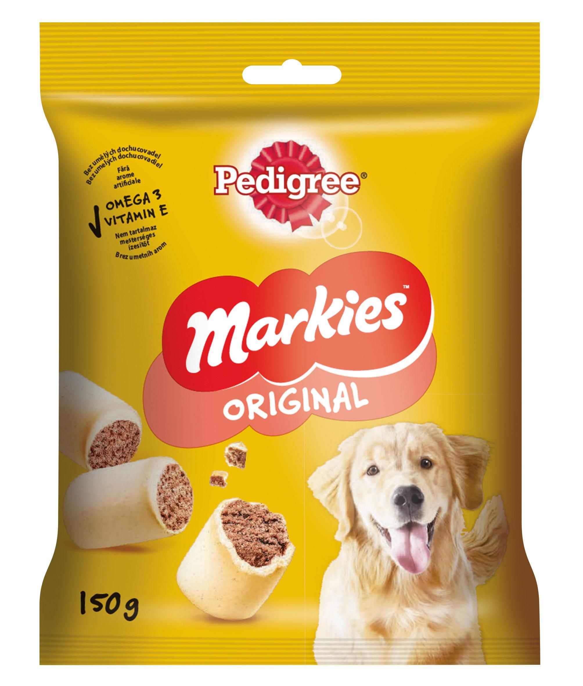 Svět zvířat - Pedigree Markies s morkovou kostí doplňkové krmivo pro dospělé psy 150 g