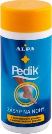 Drogerie a kosmetika - Pedik Antimikrobiální zásyp na nohy 100 g