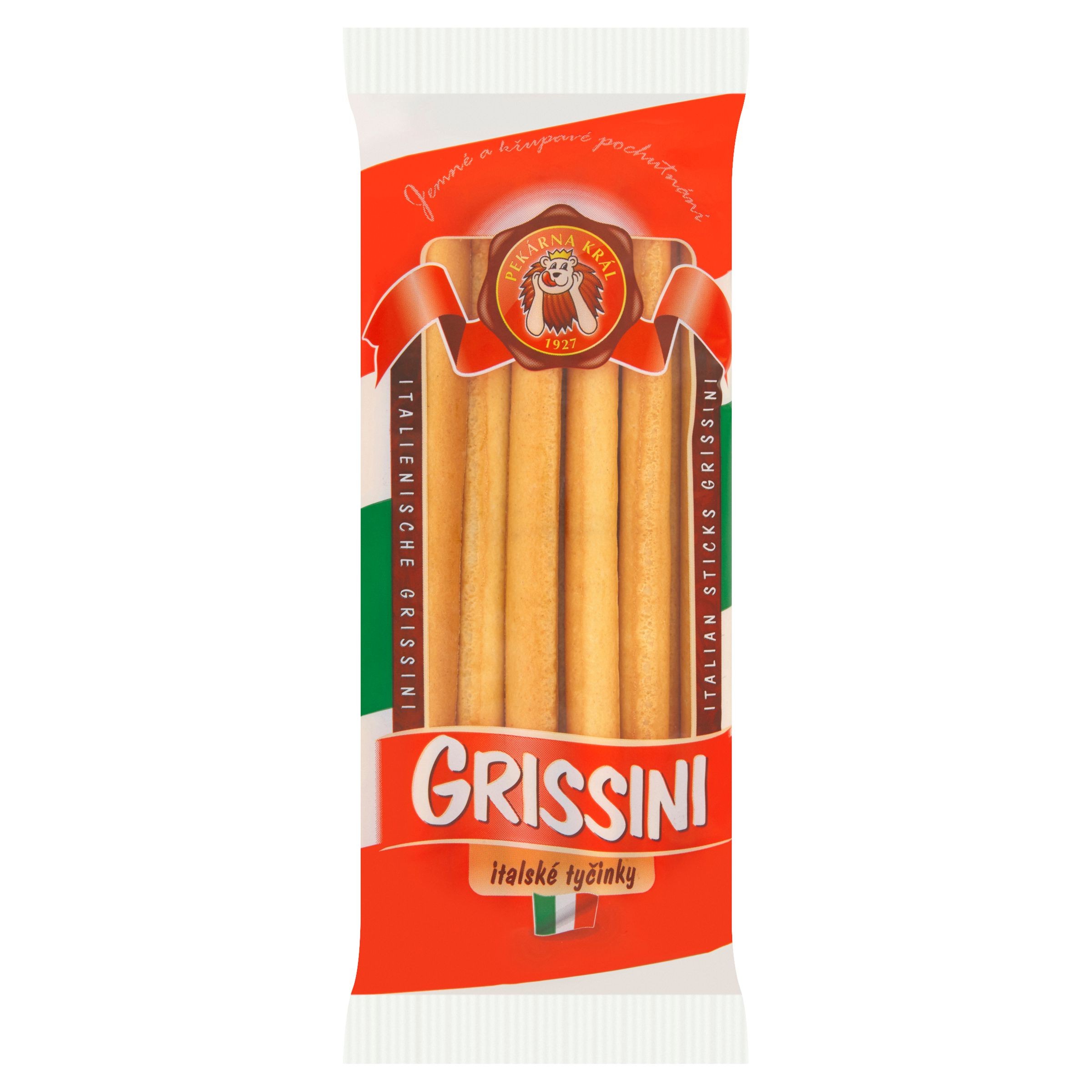 Trvanlivé potraviny - Pekárna Král Grissini italské tyčinky 100 g