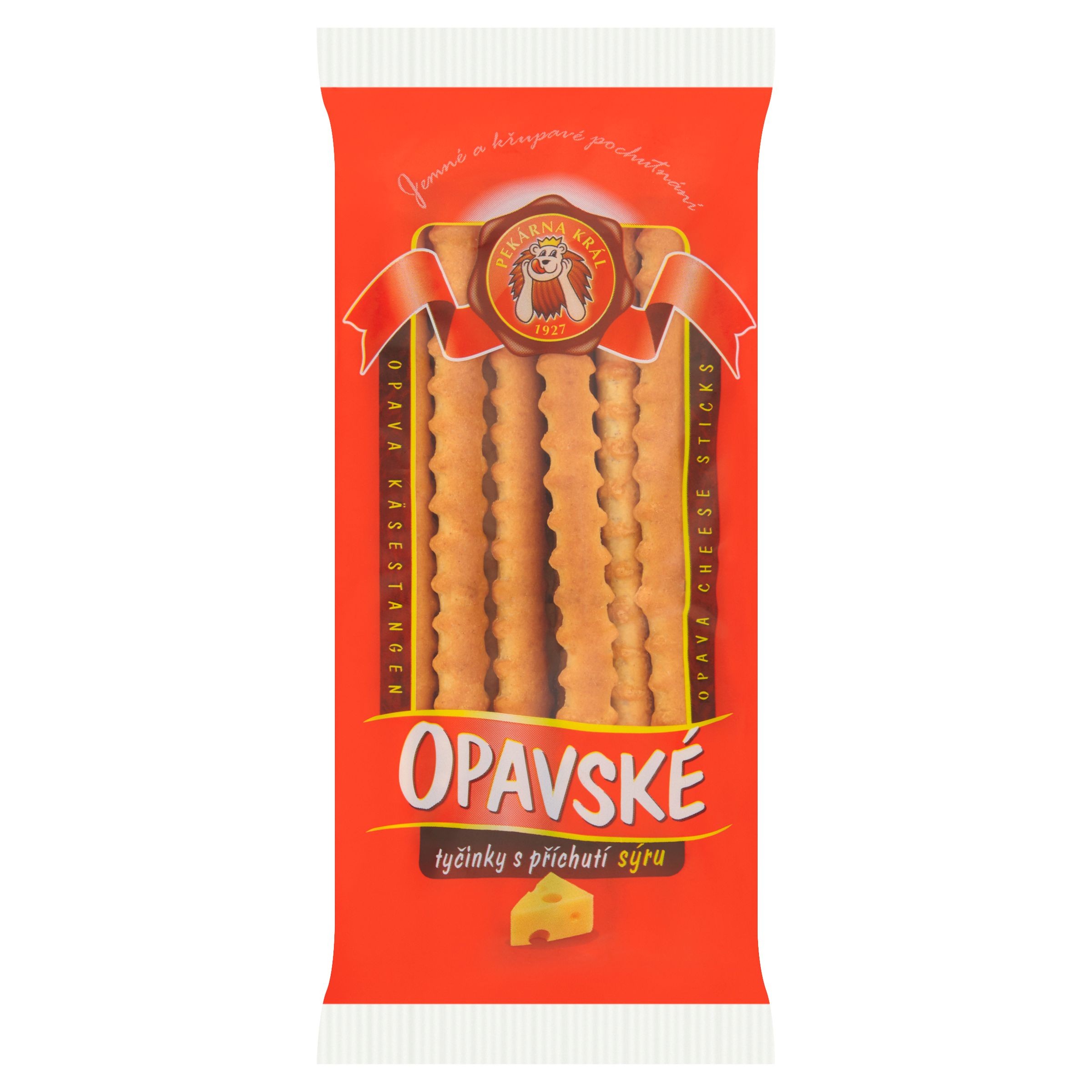 Trvanlivé potraviny - Pekárna Král Opavské tyčinky sýrové 100 g