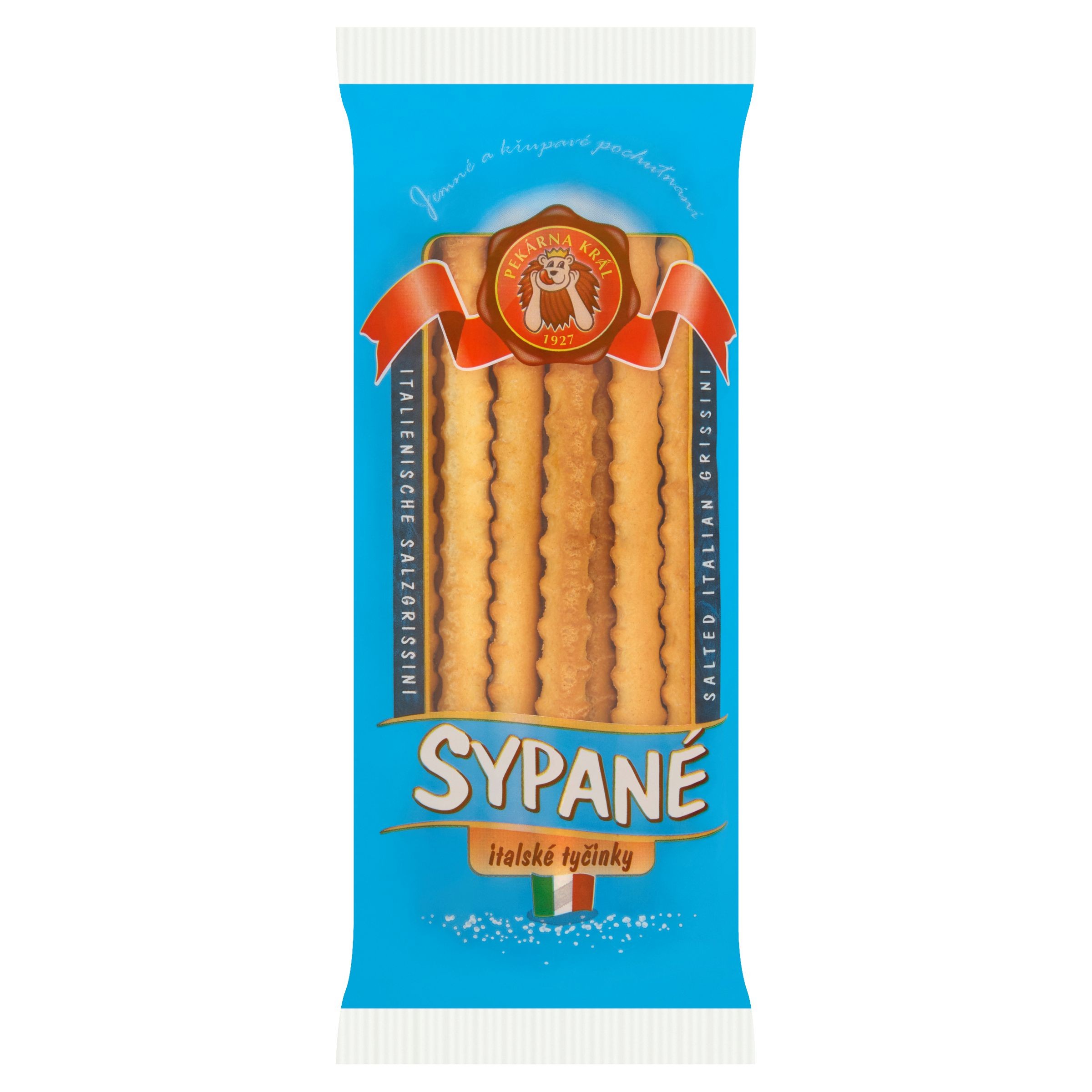 Trvanlivé potraviny - Pekárna Král Sypané italské tyčinky solené 100 g