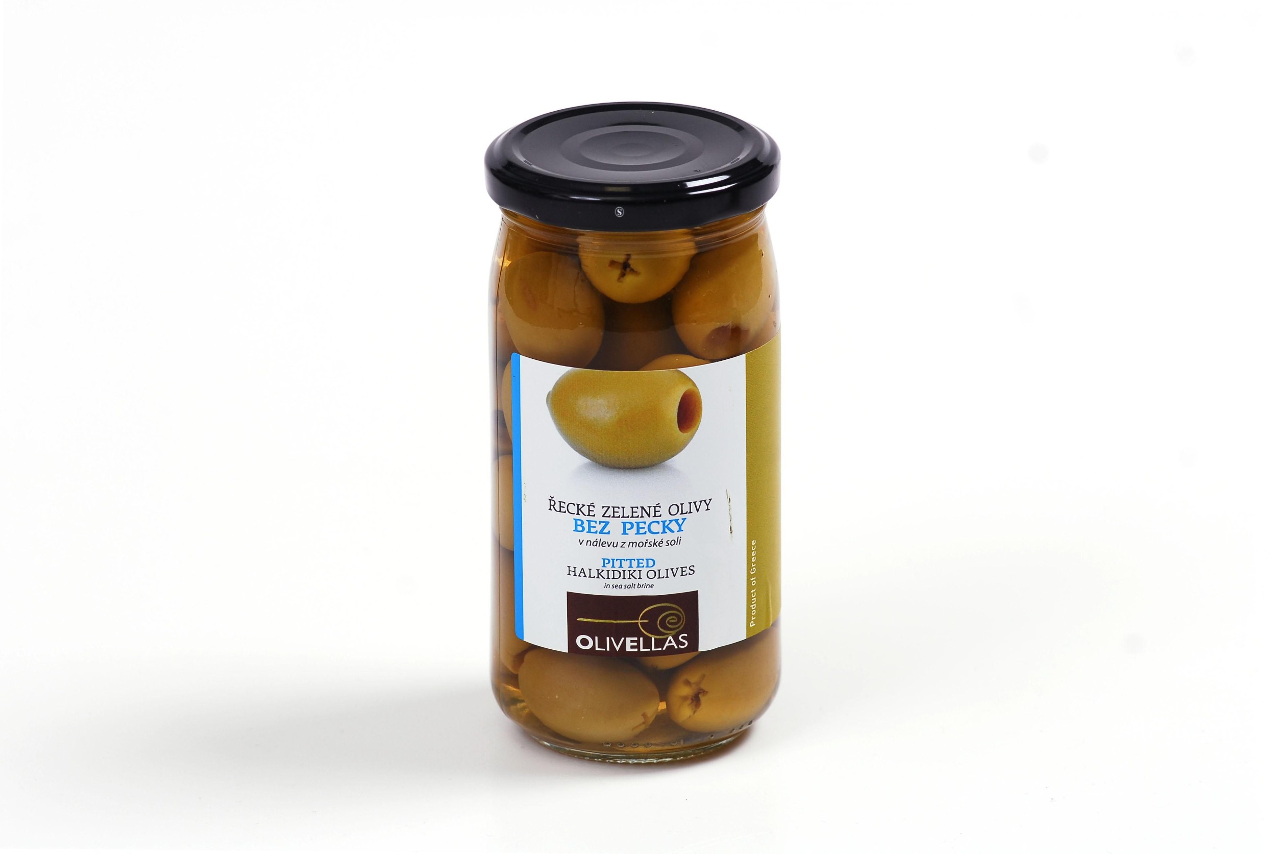 Trvanlivé potraviny - Pemap Olivy zelené vypeckované 380 g