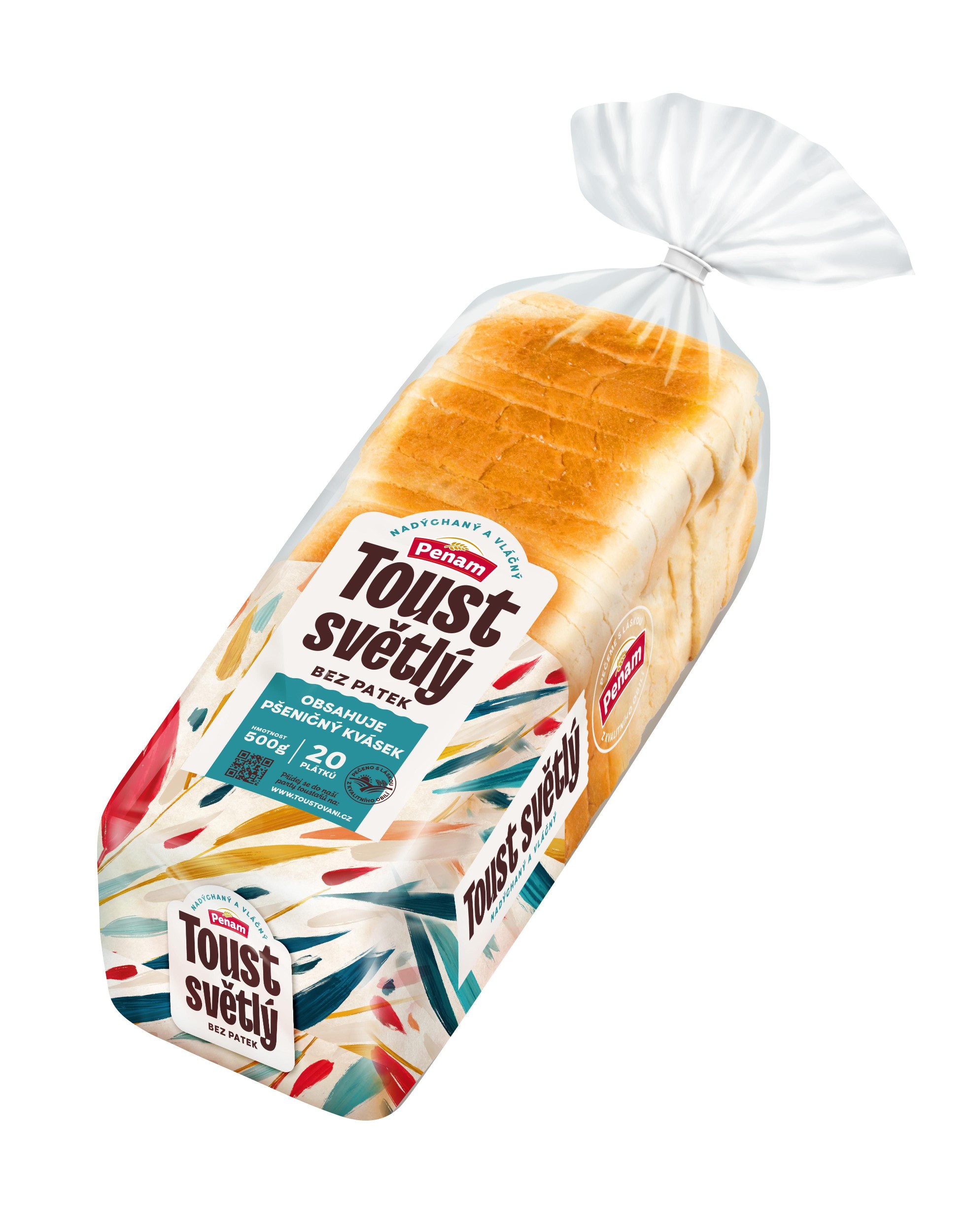TOP produkty - Penam Chléb toustový světlý 500 g