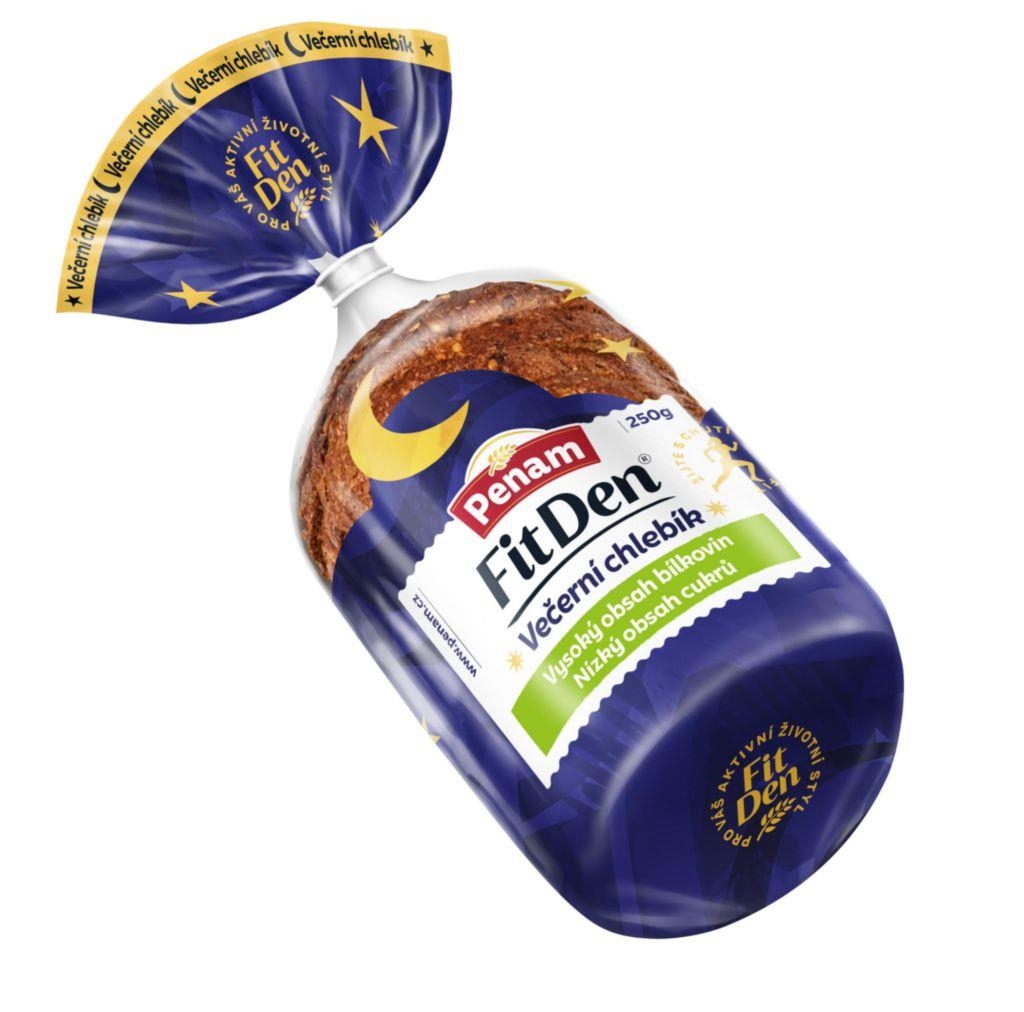 Pekárna a cukrárna - Penam Fit Den Večerní chlebík 250 g