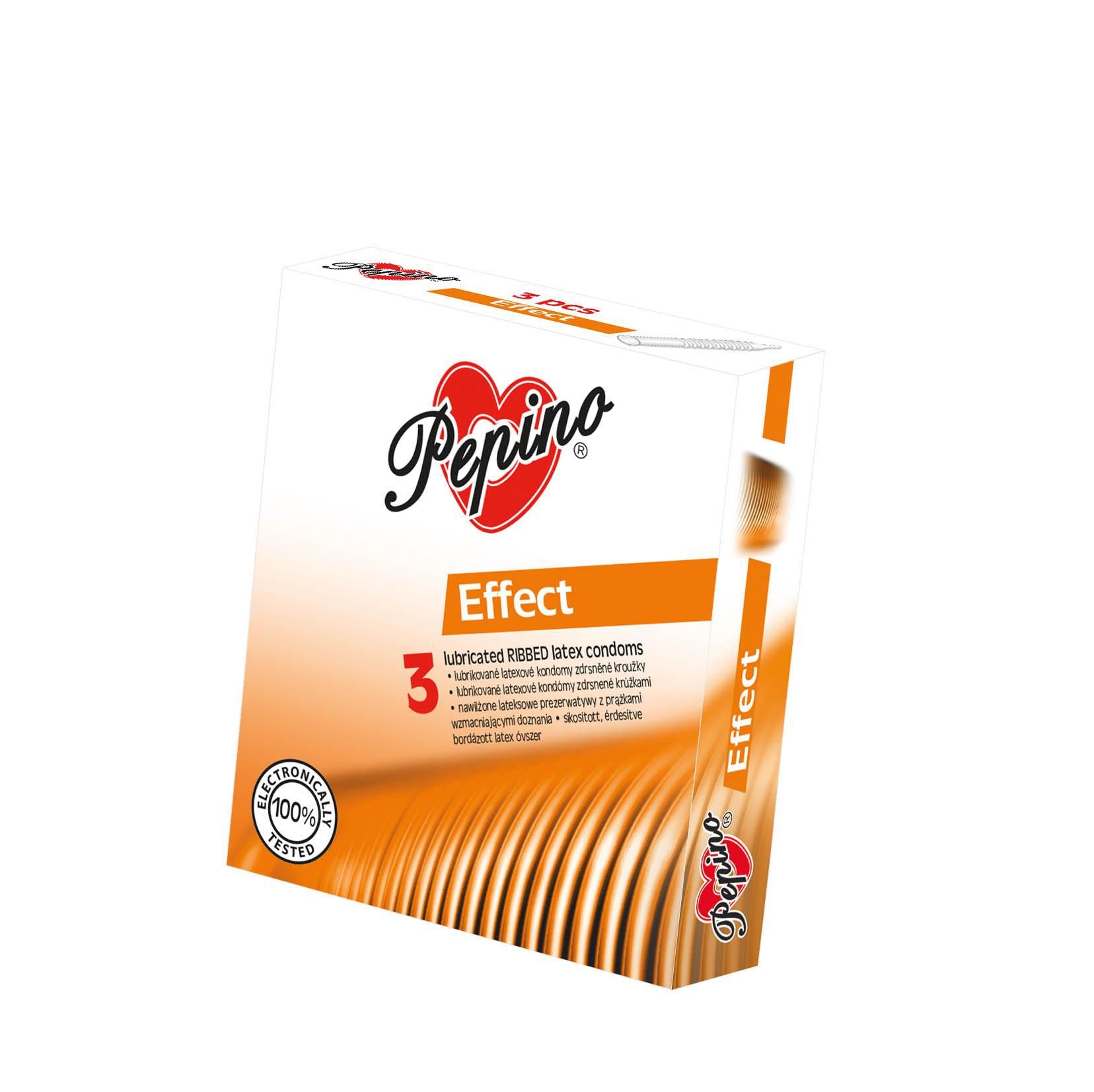 Drogerie a kosmetika - Pepino Kondomy Effect 3 ks