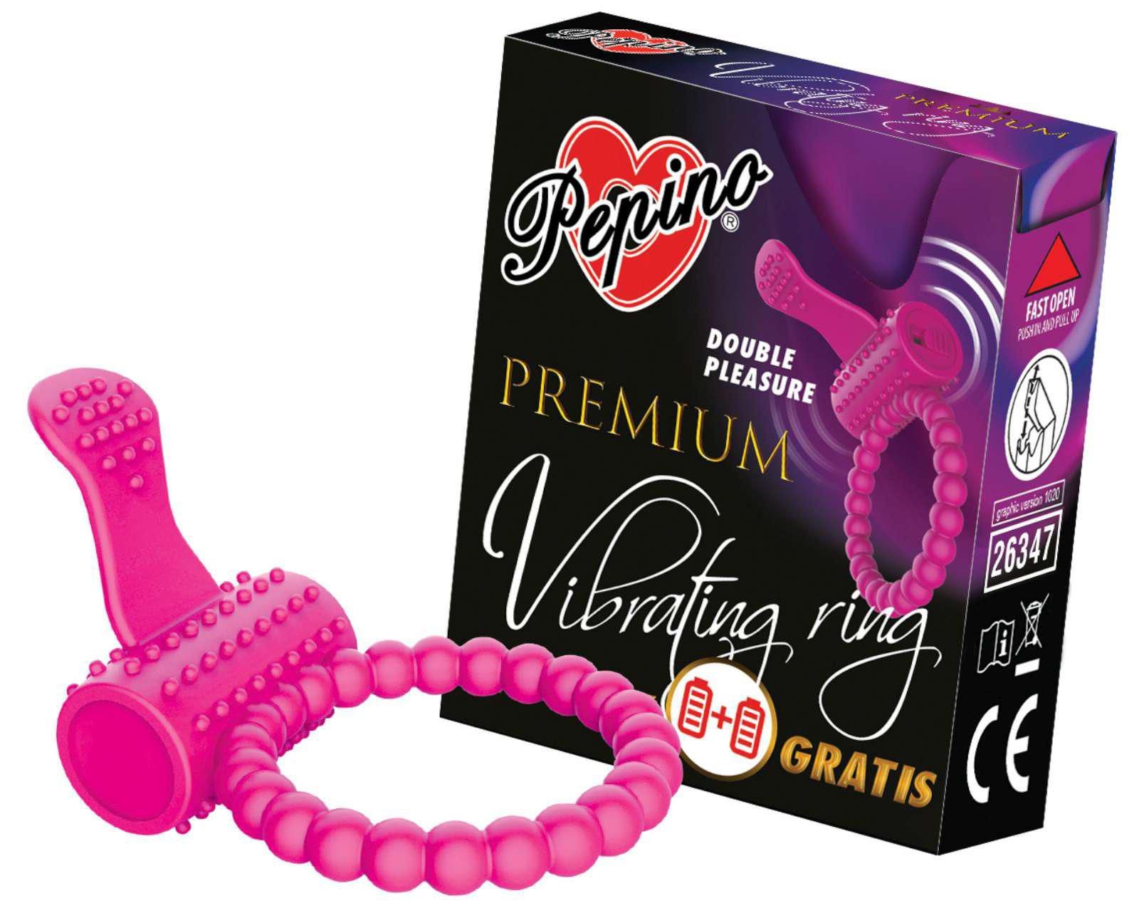 Drogerie a kosmetika - Pepino Vibrační kroužek Premium 1ks