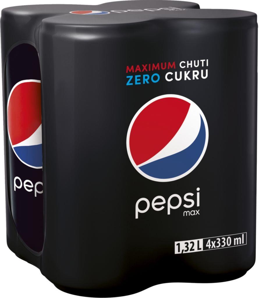 Nápoje - Pepsi Max 4pack 4 x 0,33 l