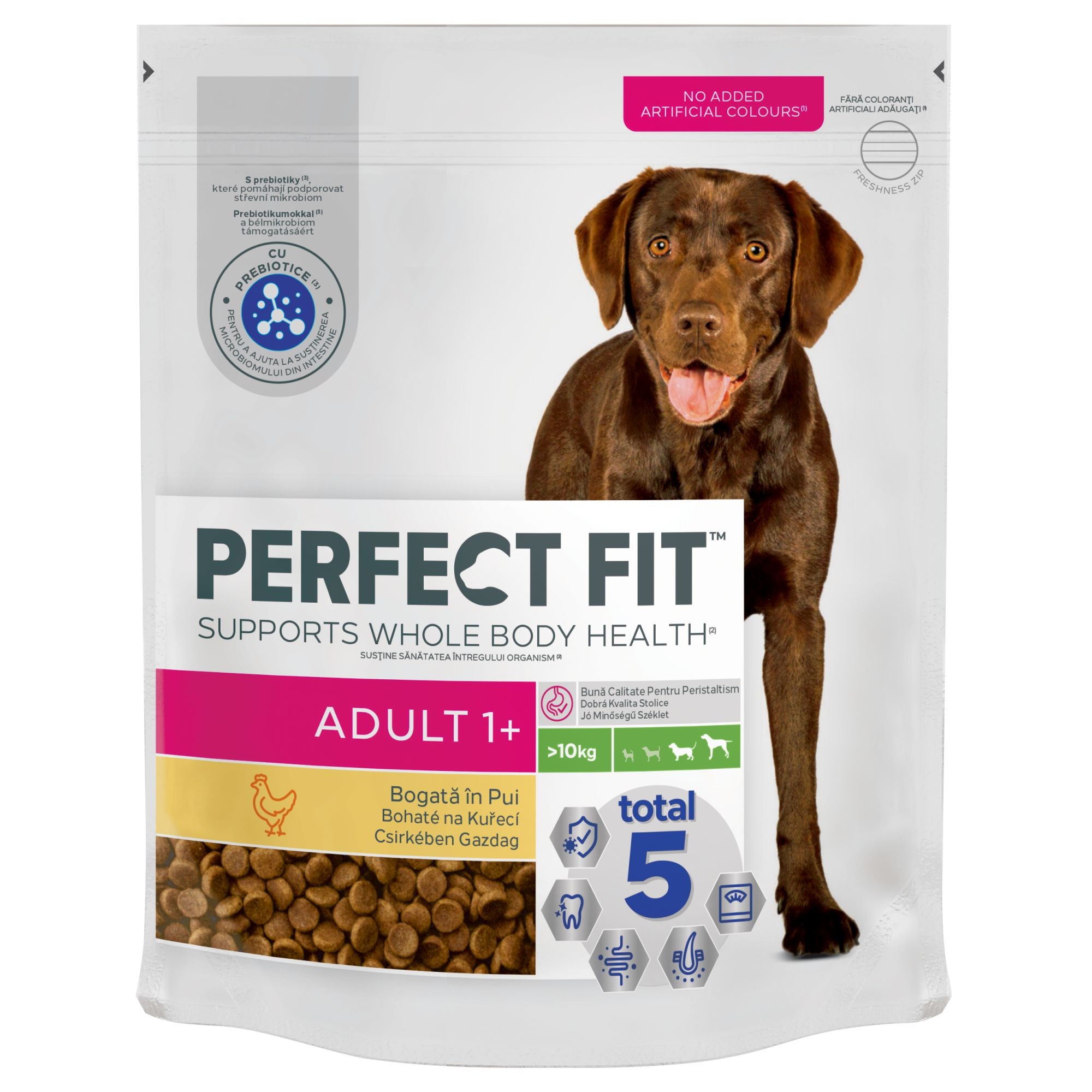 Svět zvířat - Perfect Fit Adult M/L bohaté na kuře 1,4 kg