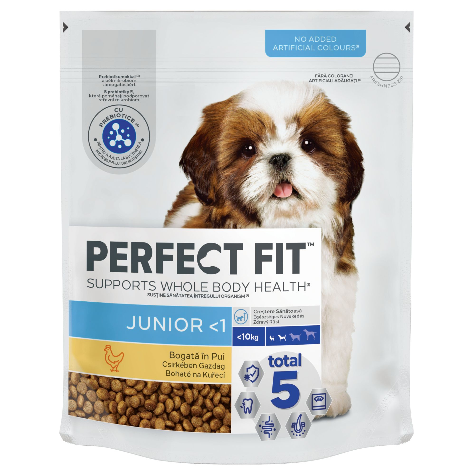 Svět zvířat - Perfect Fit Junior <1 <10 kg bohaté na kuřecí 825g