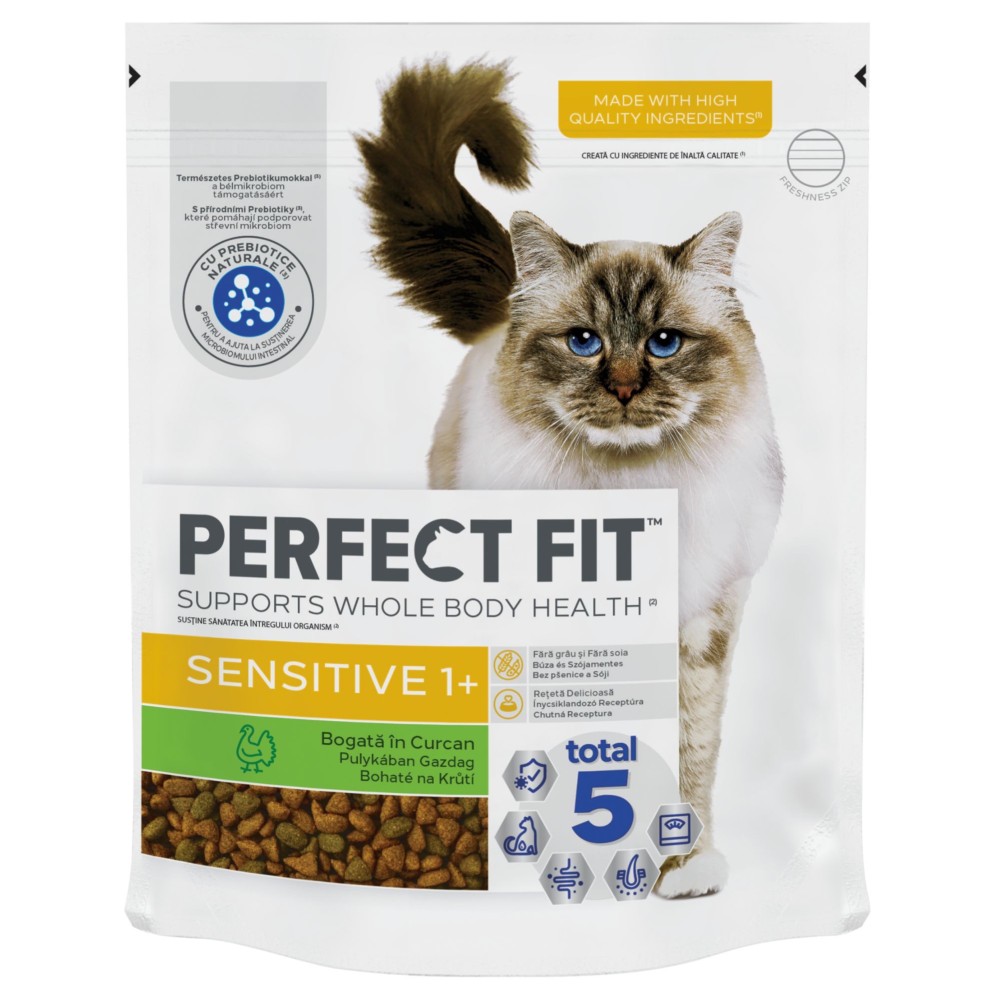 Svět zvířat - Perfect Fit Sensitive vysoký podíl krůtího masa 750 g