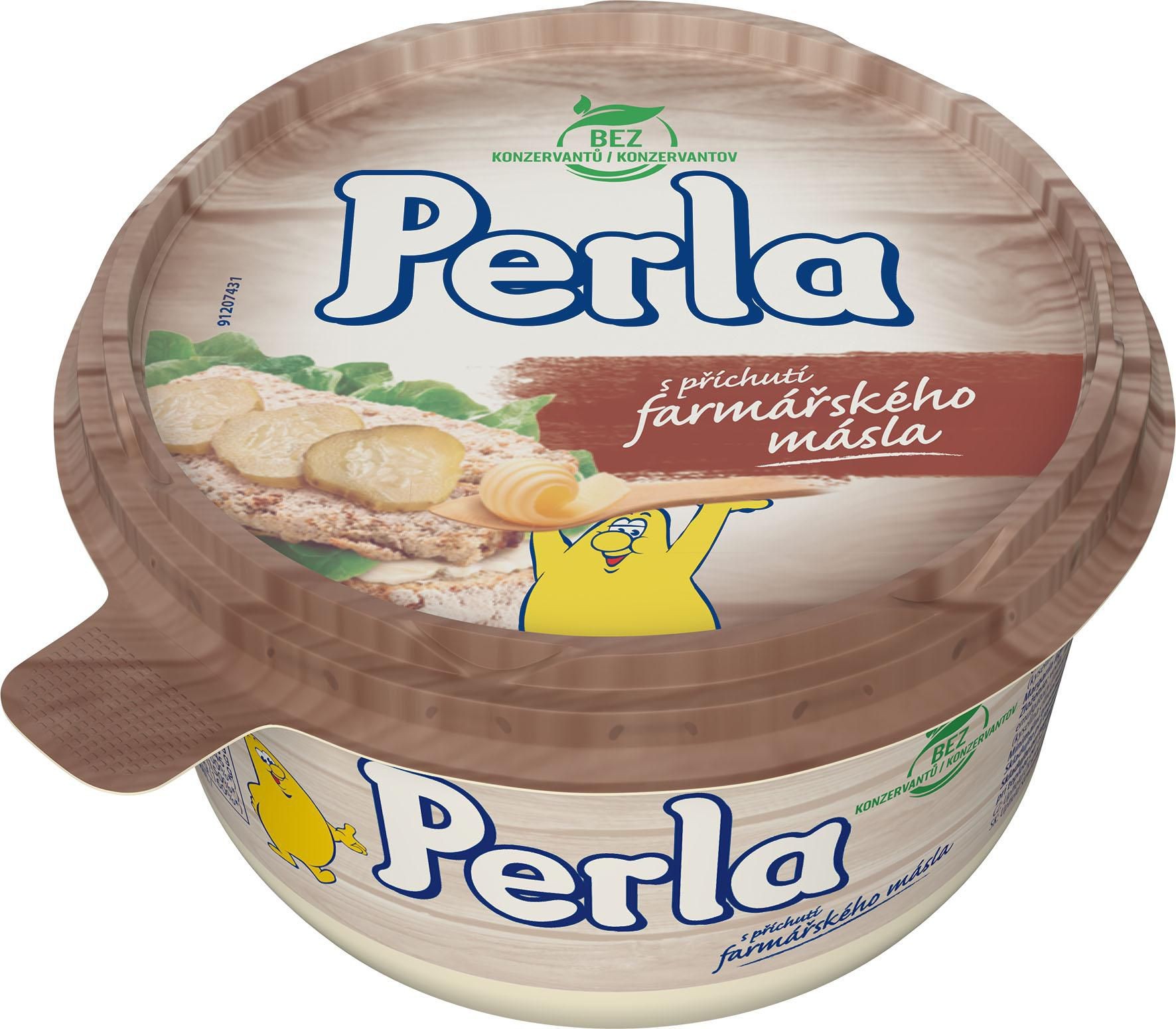 Mléčné a chlazené - Perla s příchutí farmářského másla 450g