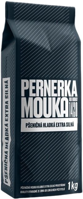 Trvanlivé potraviny - Pernerka Mouka pšeničná hladká extra silná 1 kg