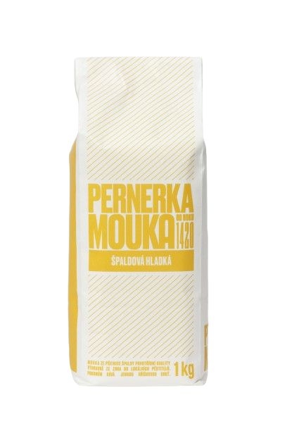 Trvanlivé potraviny - Pernerka Mouka špaldová hladká 1kg