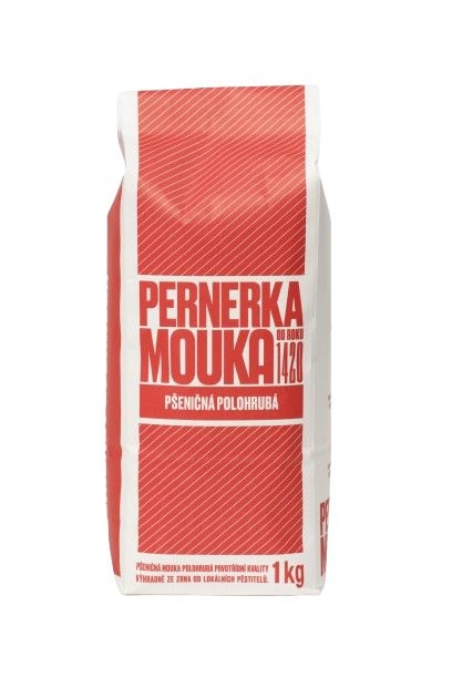 Trvanlivé potraviny - Pernerka Pšeničná mouka polohrubá 1kg
