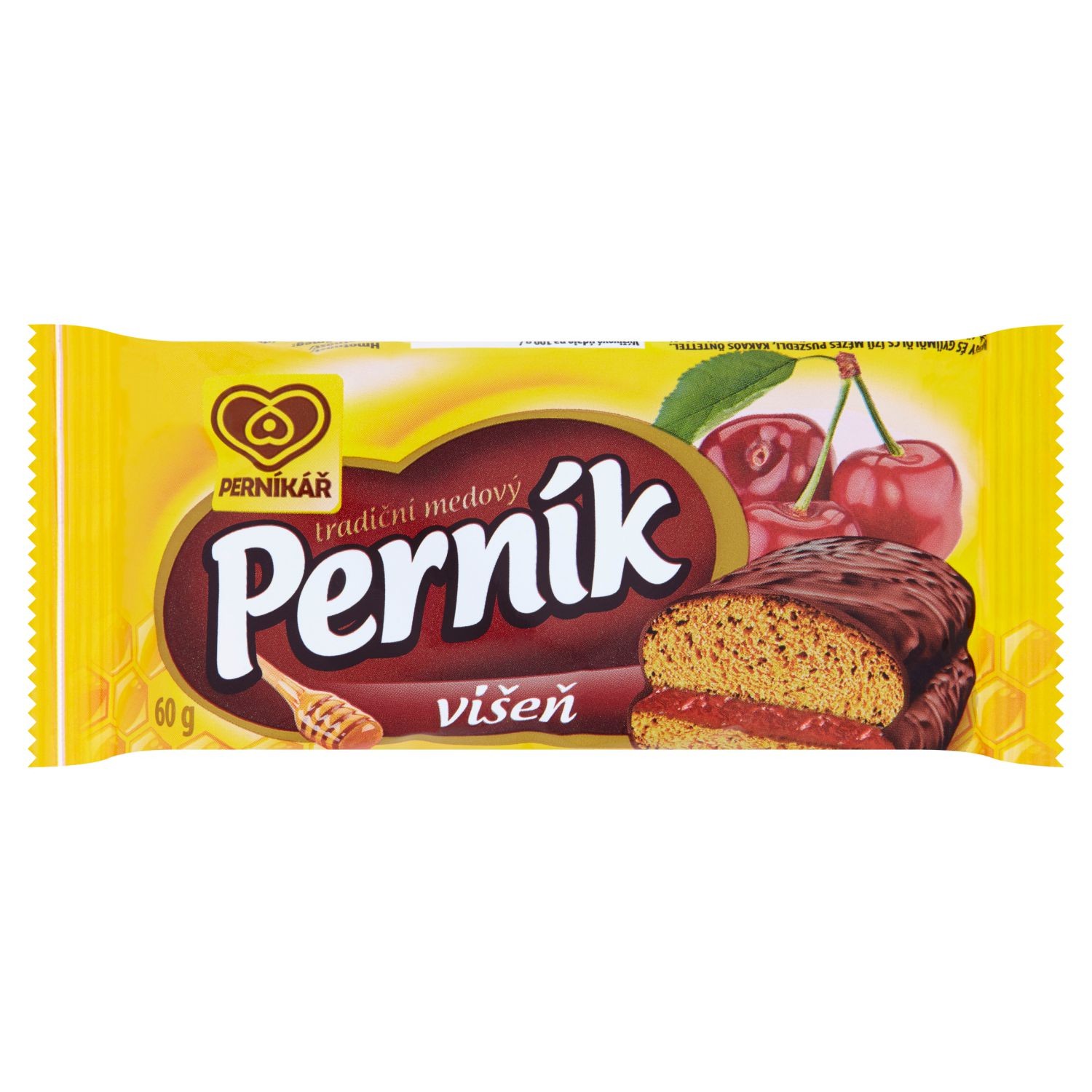 Trvanlivé potraviny - Perníkář Tradiční medový perník višeň 60g