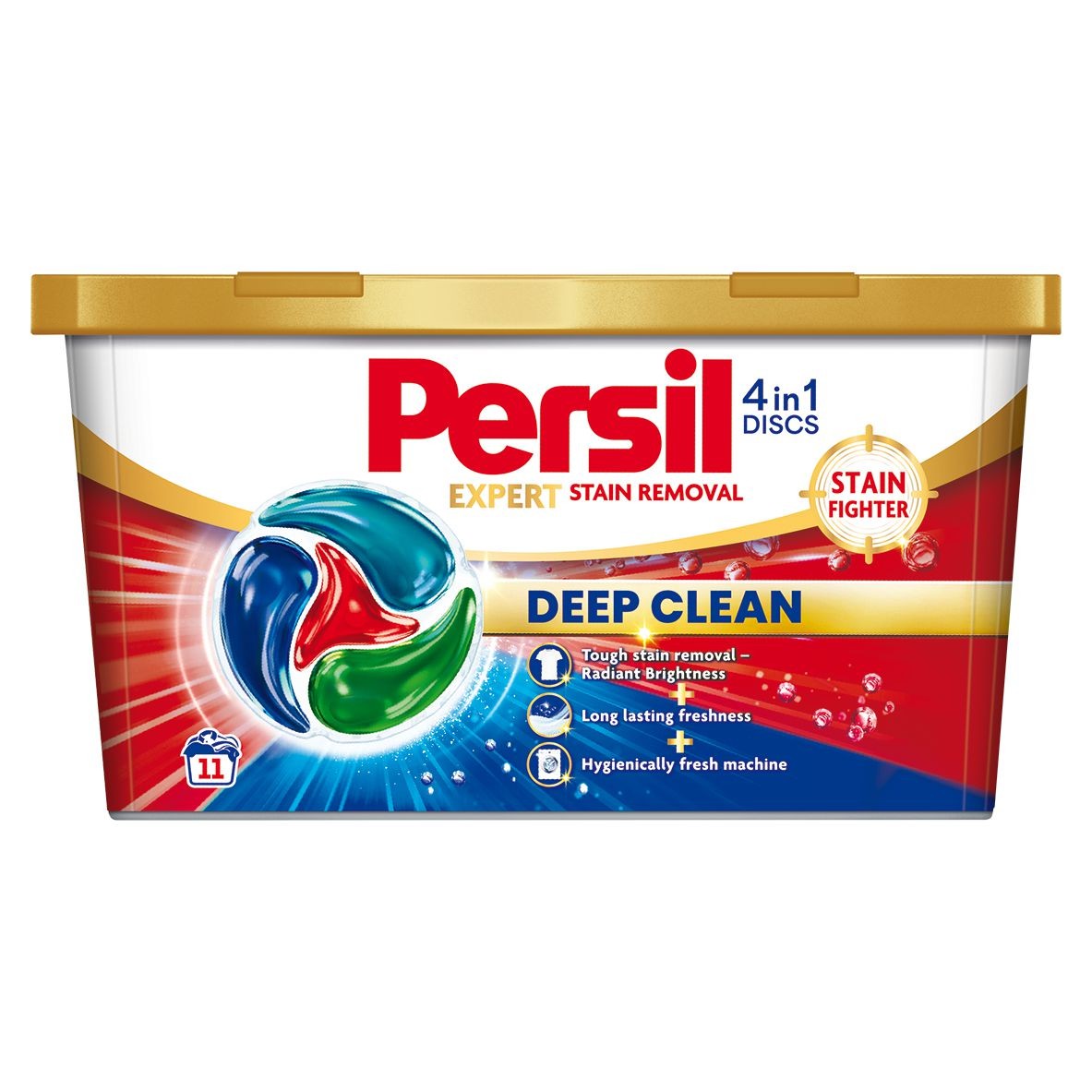 Drogerie a kosmetika - Persil Discs Expert Stain R 11 praní