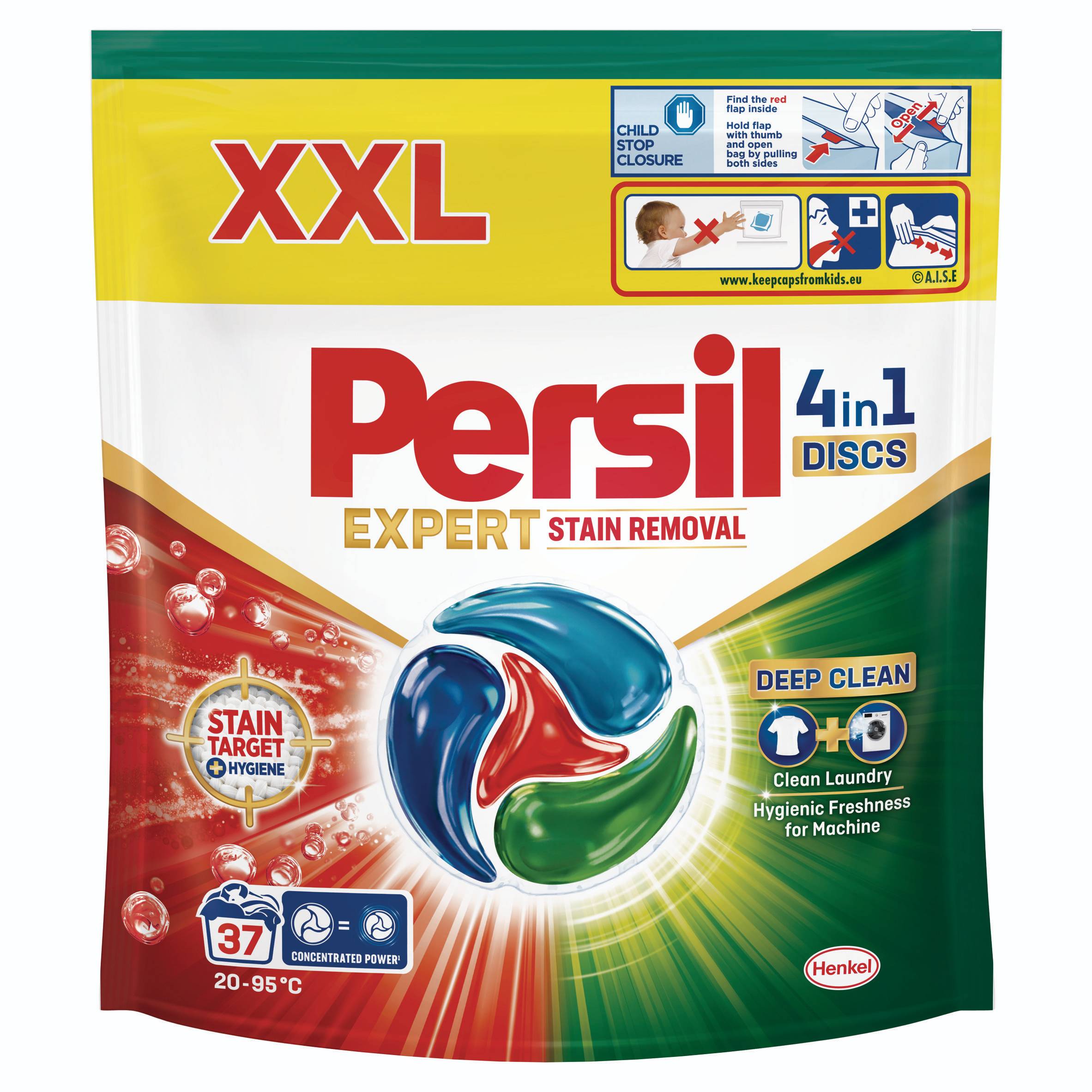 Drogerie a kosmetika - Persil Discs Expert Stain Removal 37 praní
