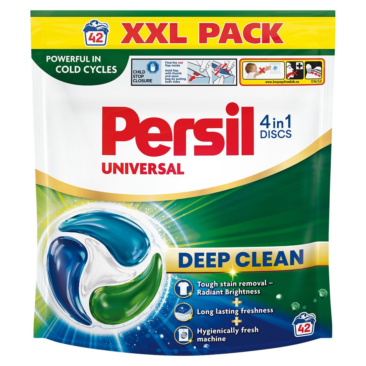 Drogerie a kosmetika - Persil Discs Universal 42dávek