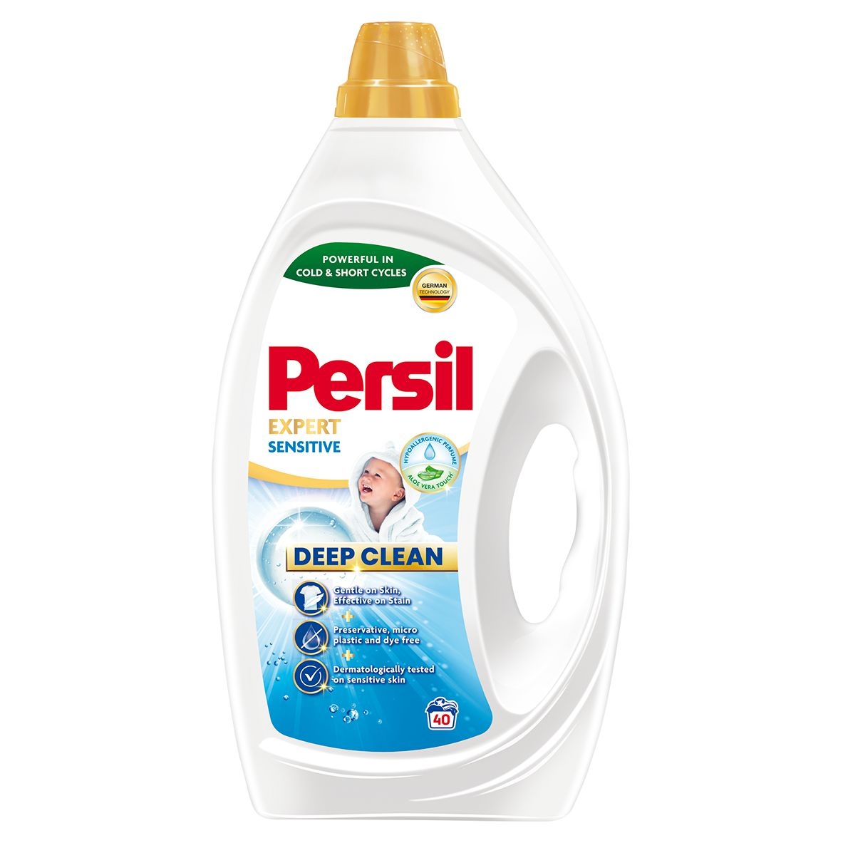 Drogerie a kosmetika - Persil Gel Exp. Sensitive 1,8l 40 praní