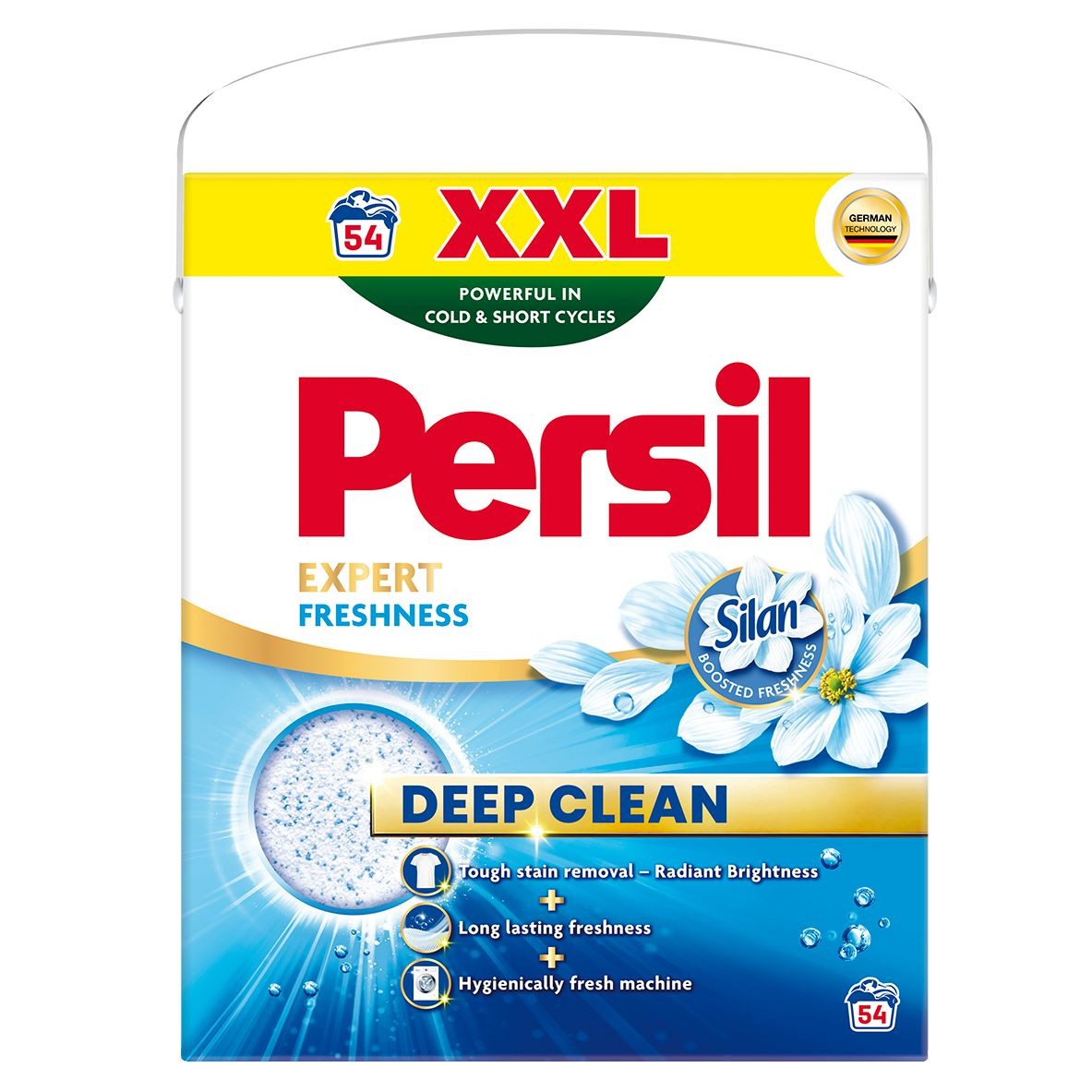 Drogerie a kosmetika - Persil Powder EXP Silan 54 praní