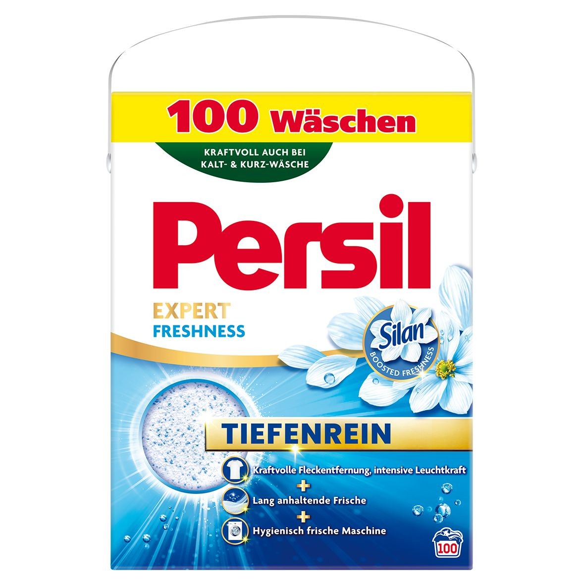 Drogerie a kosmetika - Persil prášek Expert Freshness by Silan 100dávek