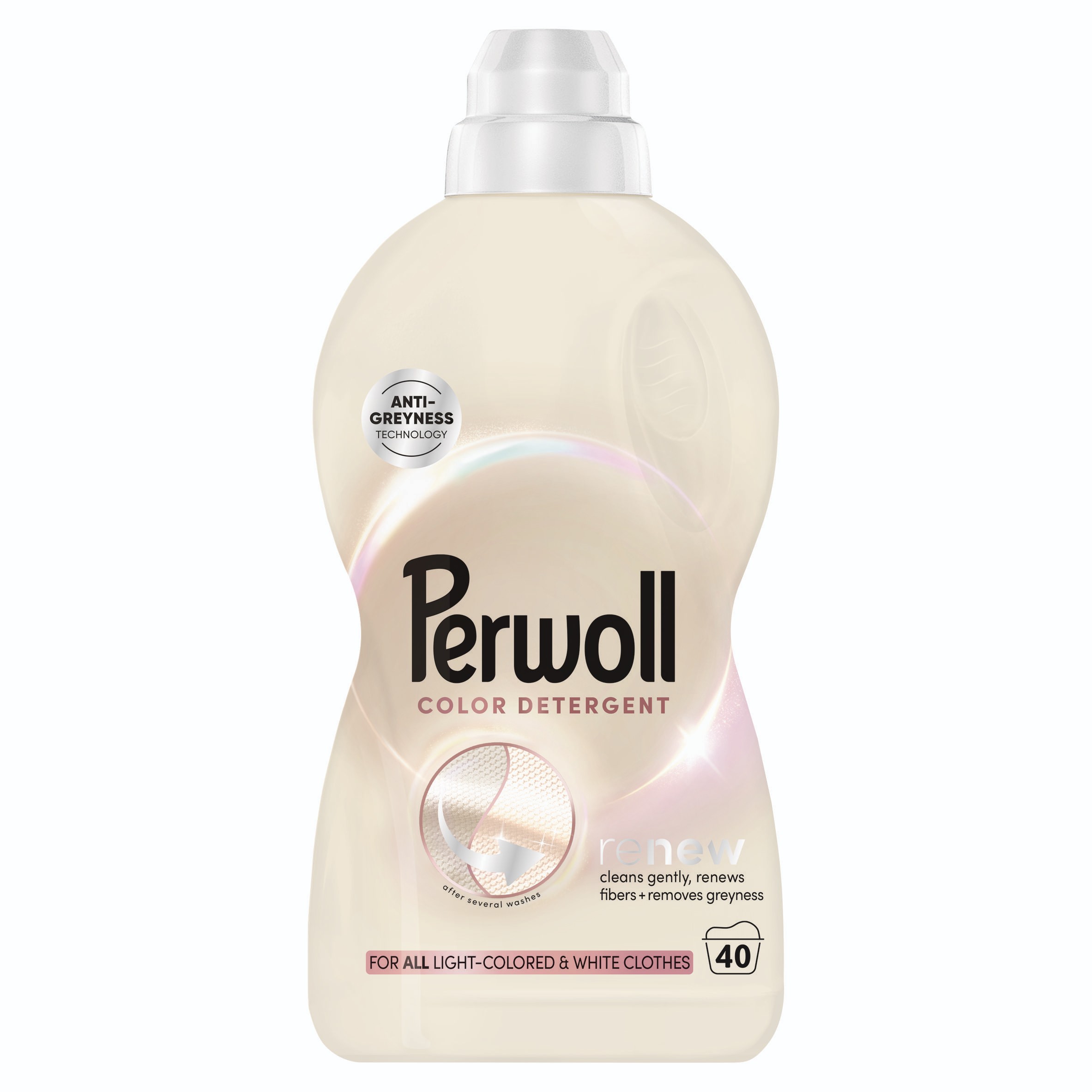 Drogerie a kosmetika - Perwoll Light Colors prací gel na světlobarevné a bílé oblečení 40 praní