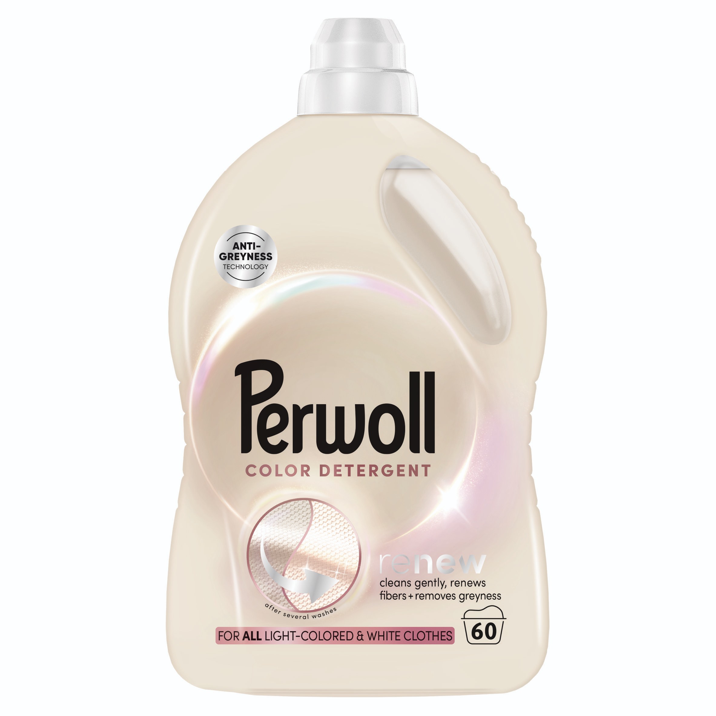 Drogerie a kosmetika - Perwoll Light Colors prací gel na světlobarevné a bílé oblečení 60 praní