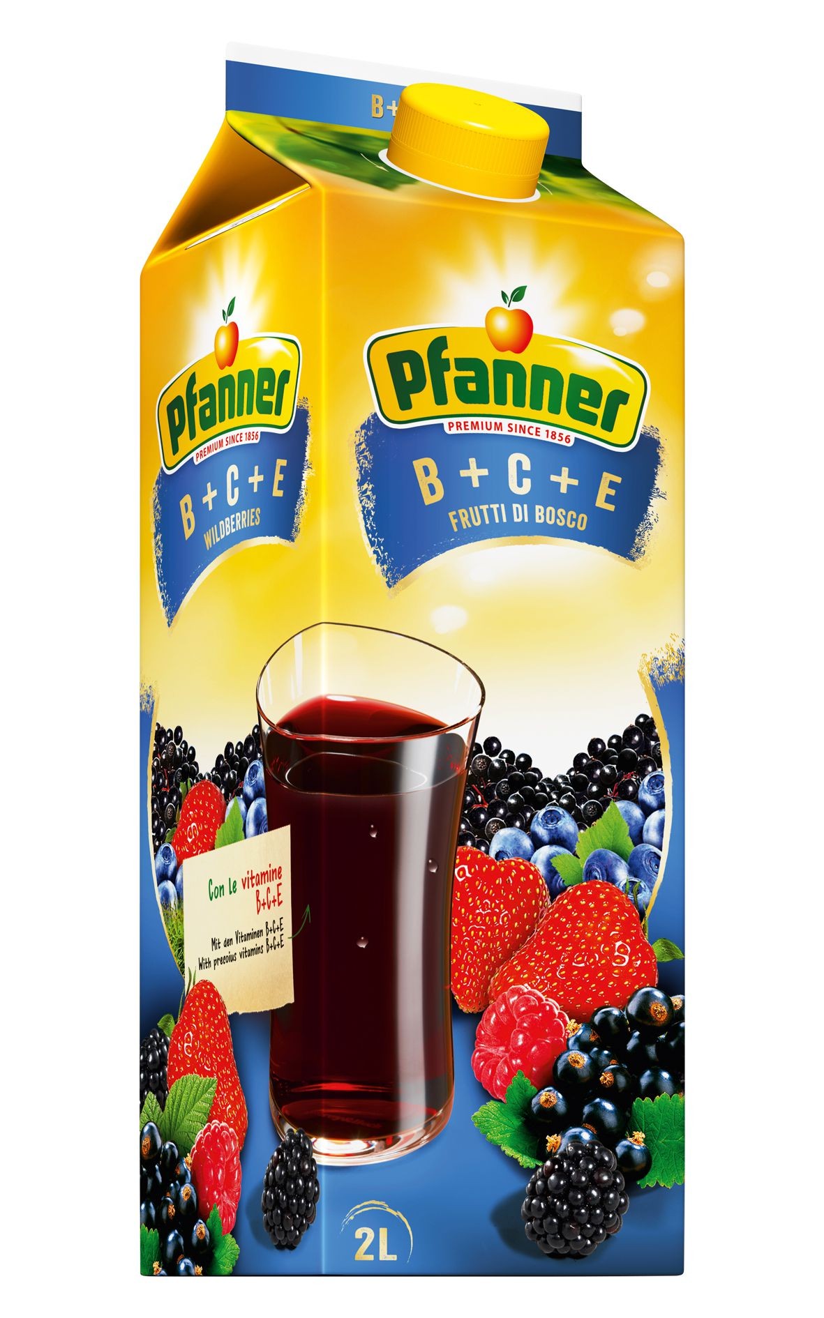 Nápoje - Pfanner B,C,E lesní plody 30% 2L
