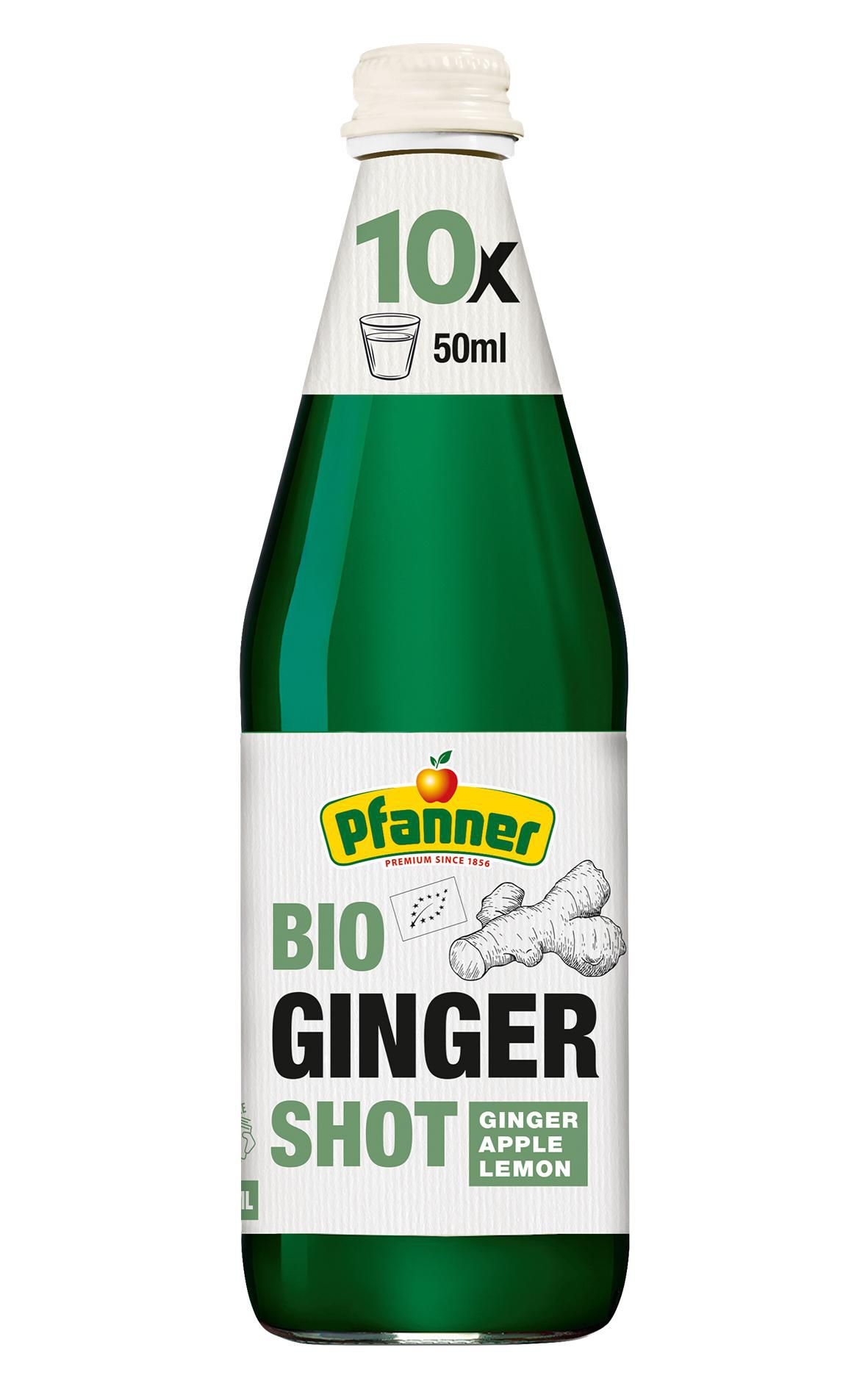 Zdravý svět - Pfanner BIO Ginger shot 0,5L