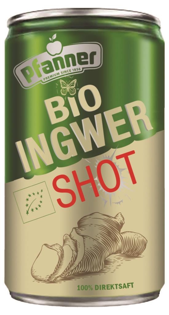 Nápoje - Pfanner BIO Ginger shot 150ml