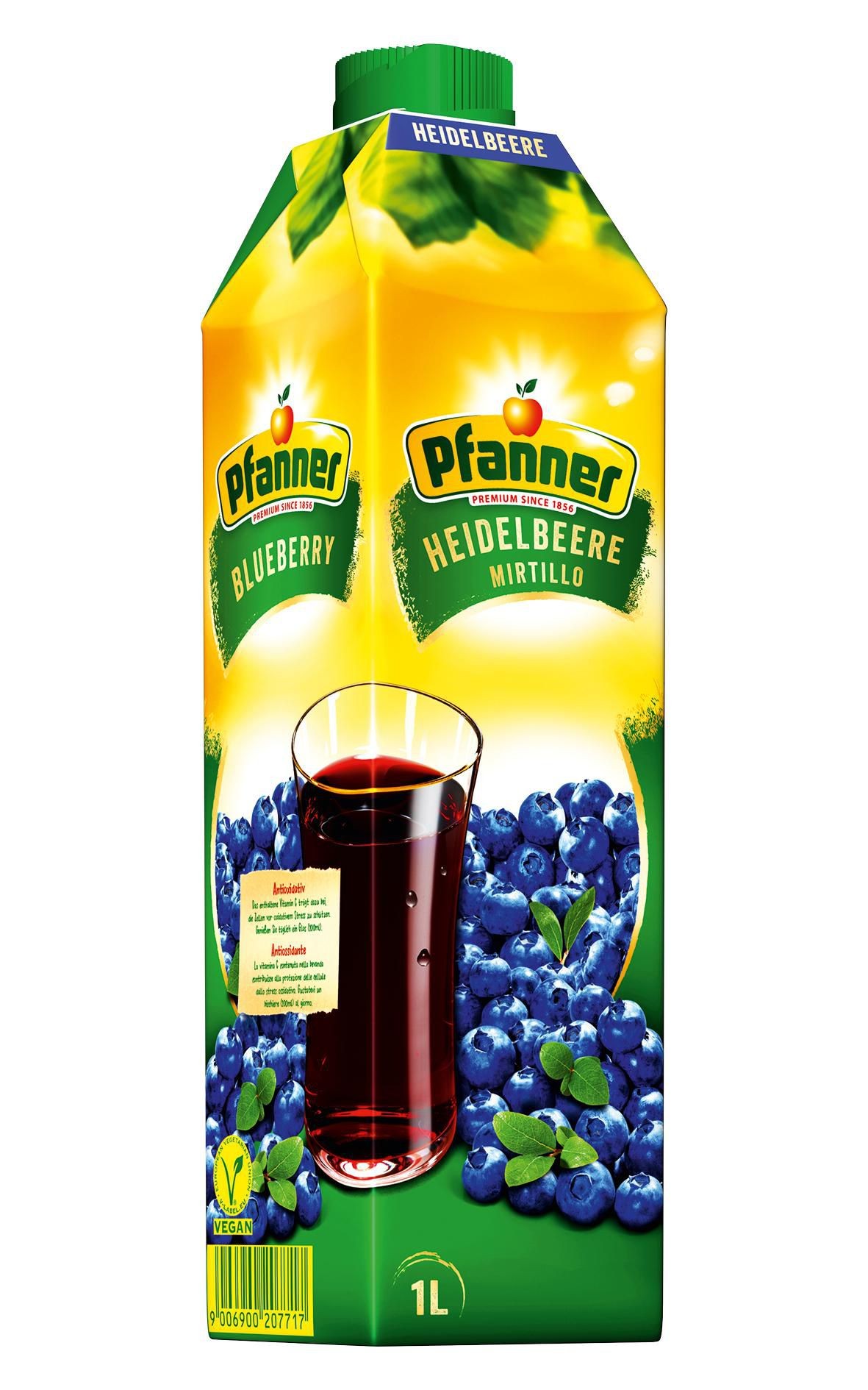 Nápoje - Pfanner Borůvka 20% 1L