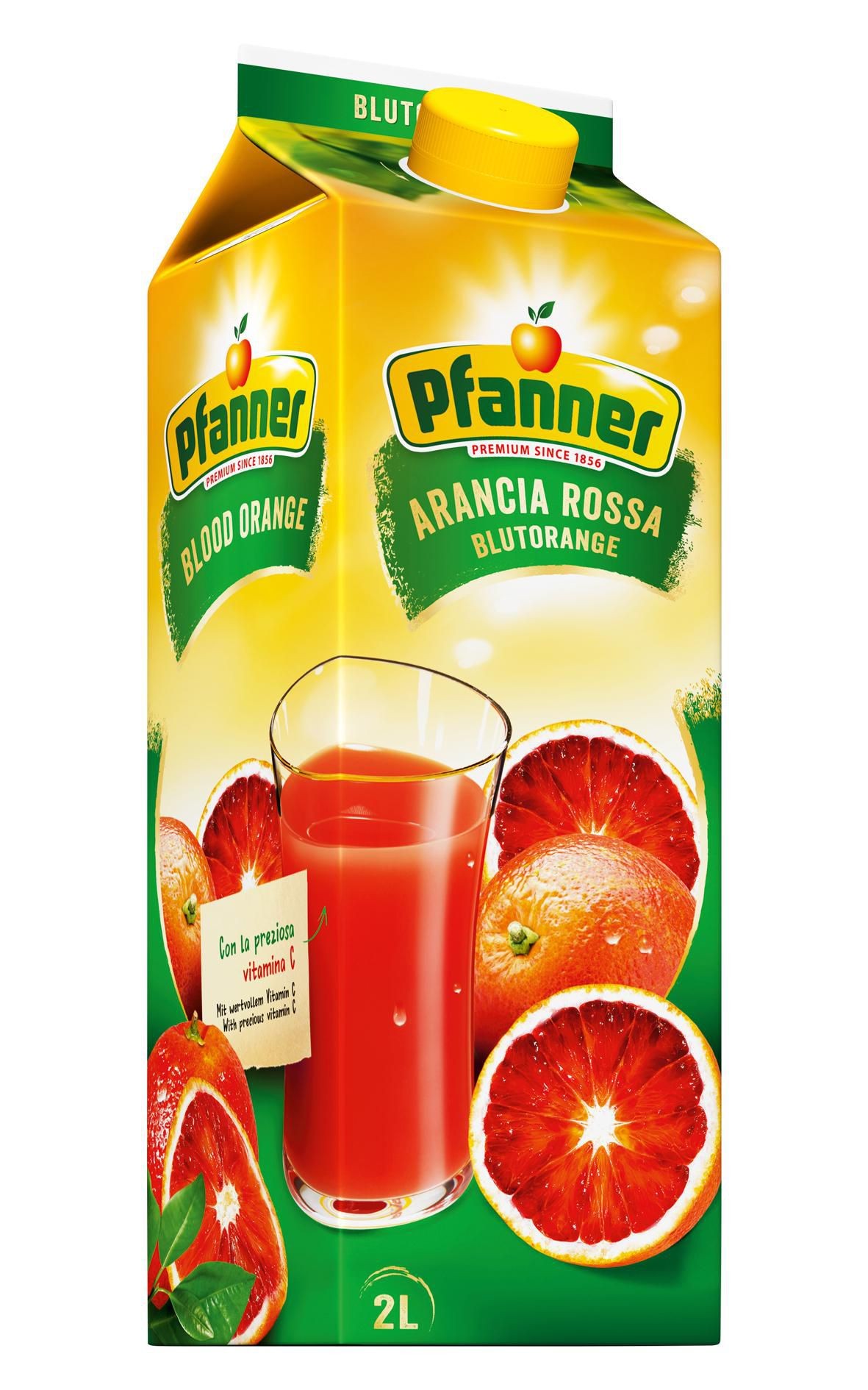 Nápoje - Pfanner Červený pomeranč 2L