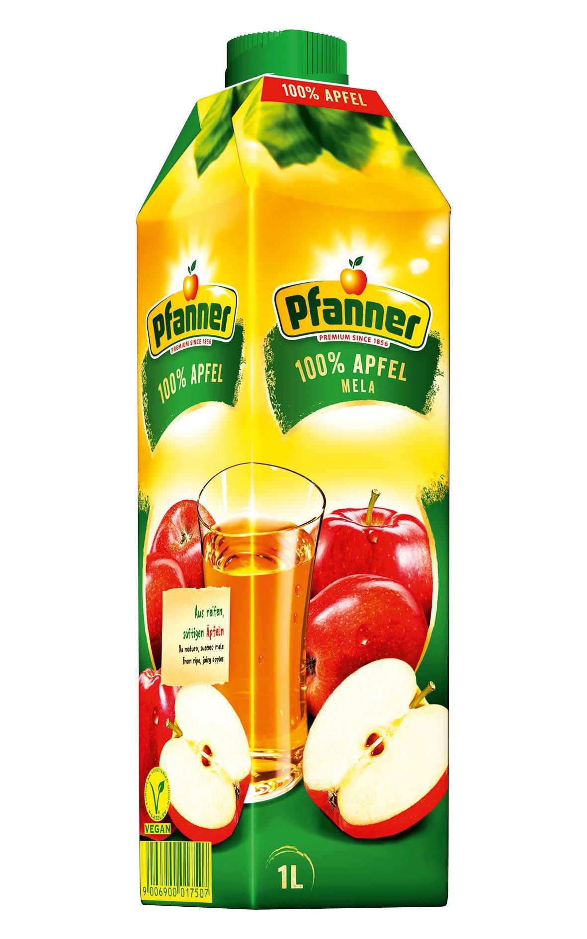 Nápoje - Pfanner Jablko 100% 1L