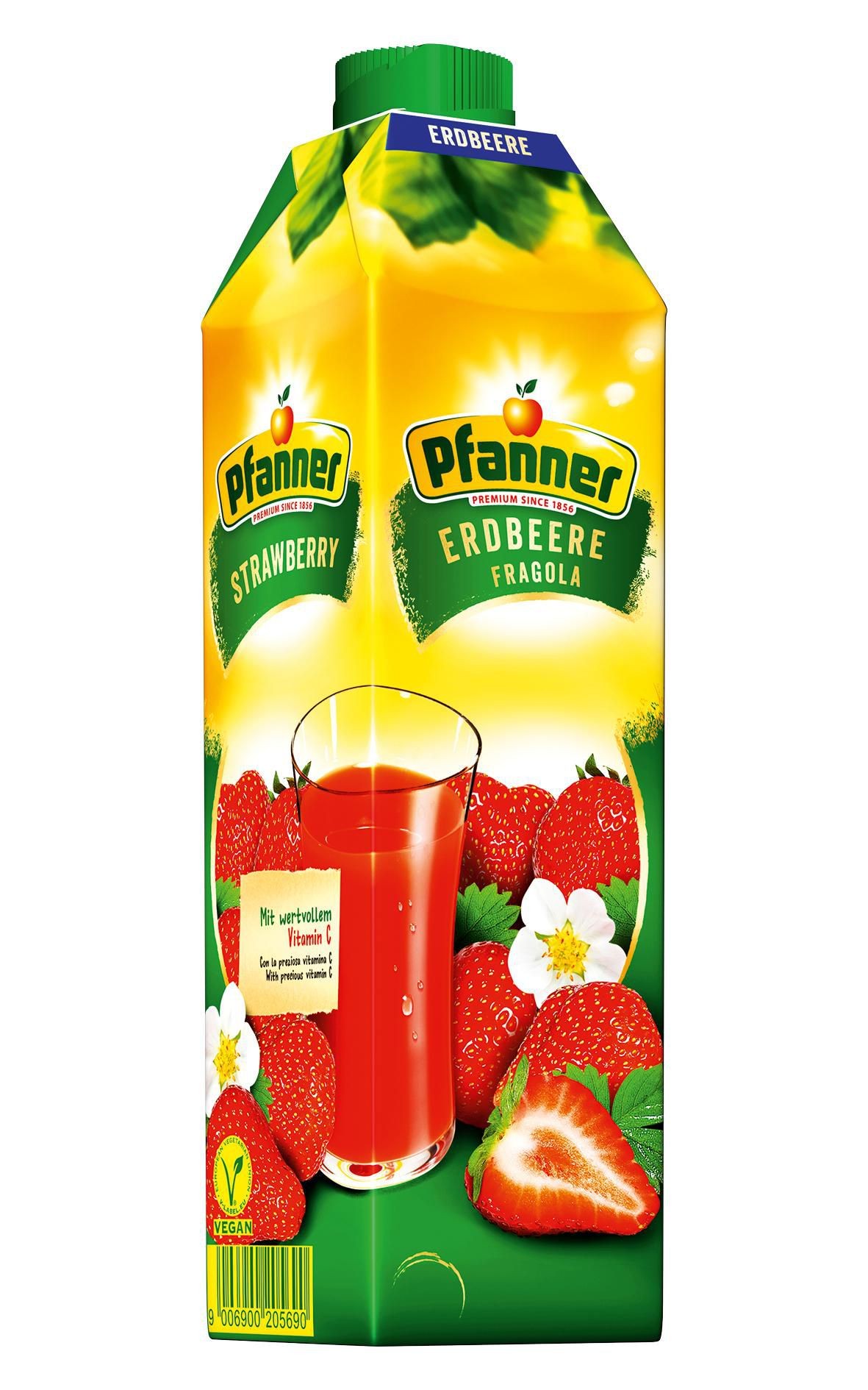 Nápoje - Pfanner Jahoda 30% 1L