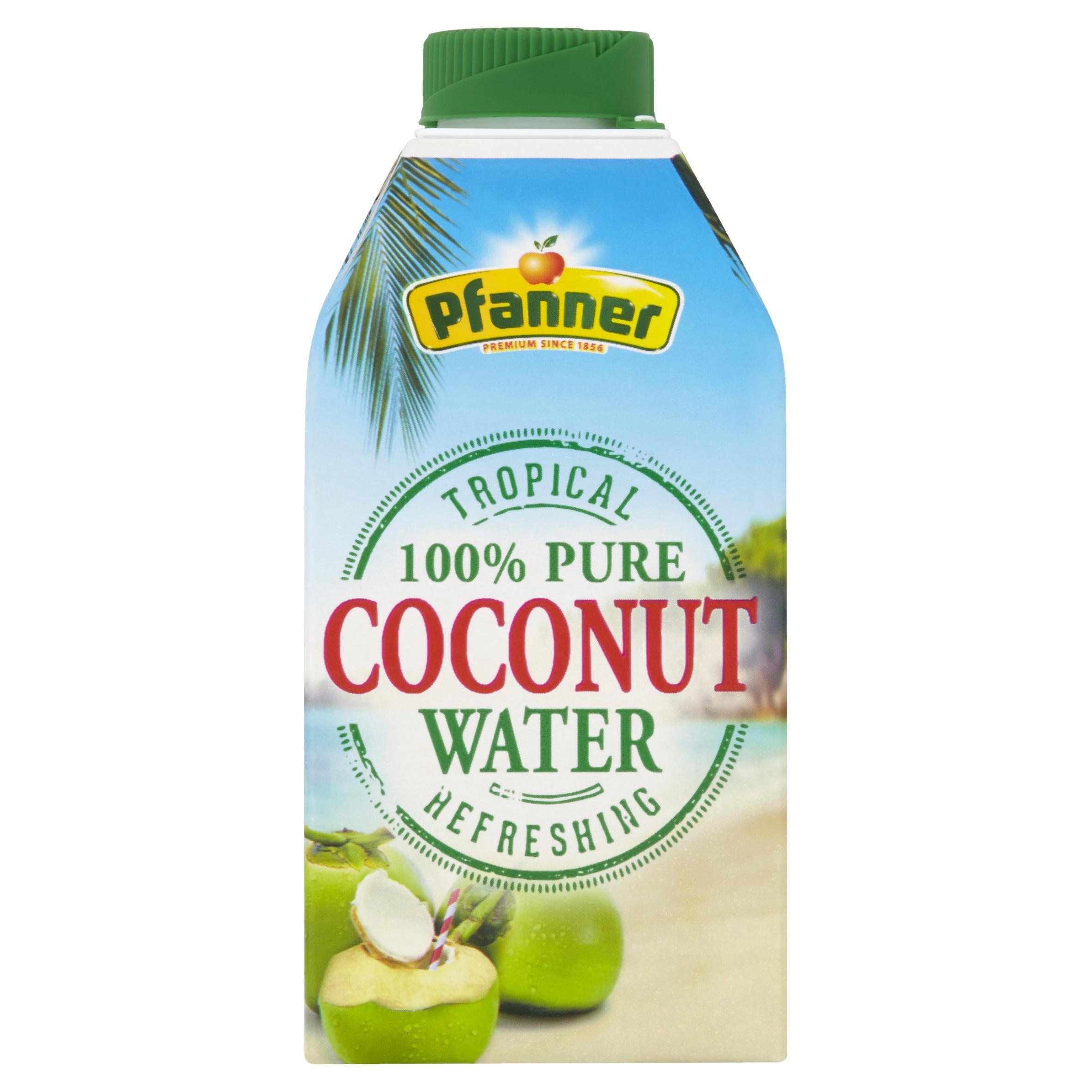 Nápoje - Pfanner Kokosová voda 100% 0,5L