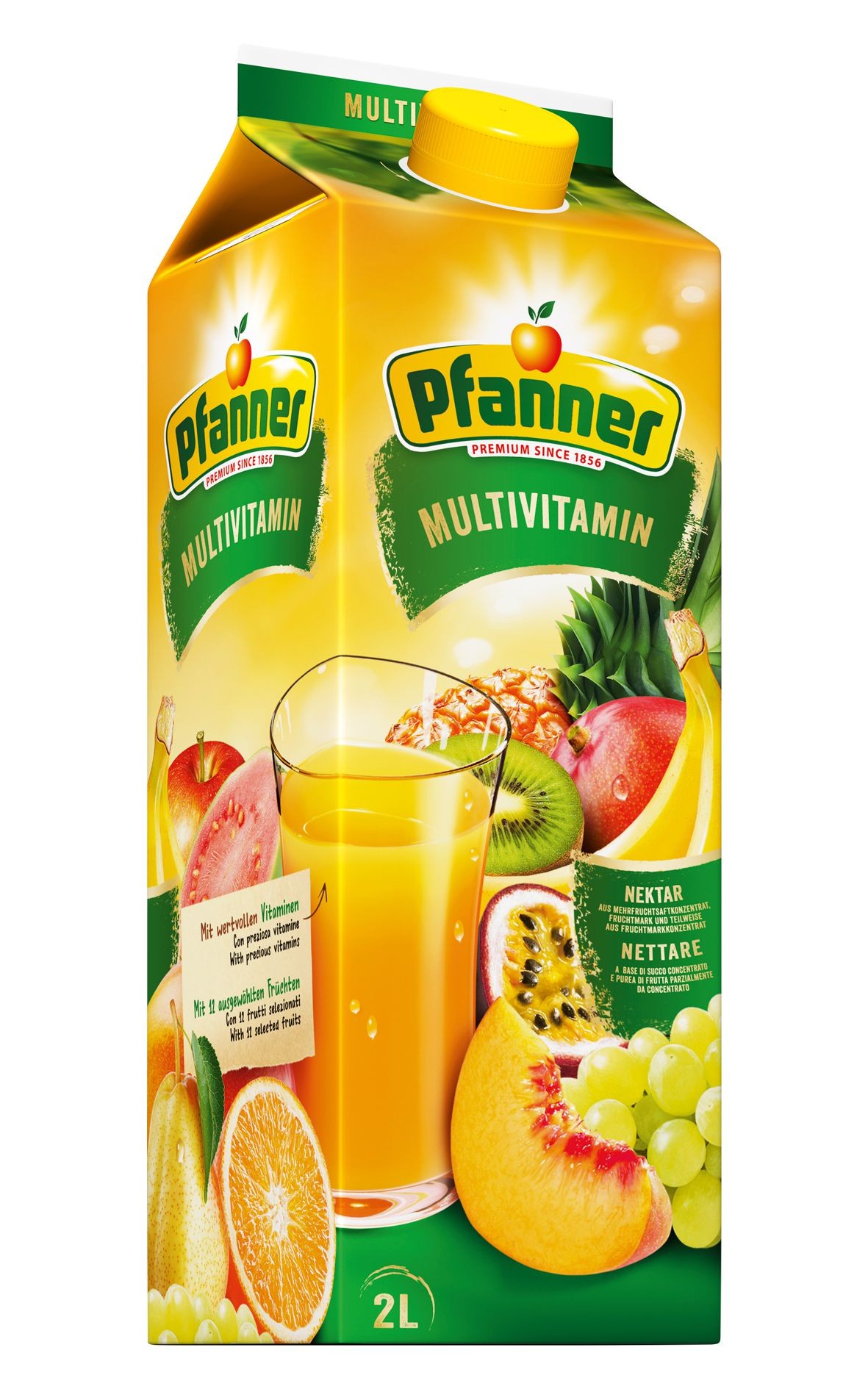 Nápoje - Pfanner Multivitamín 50% 2L
