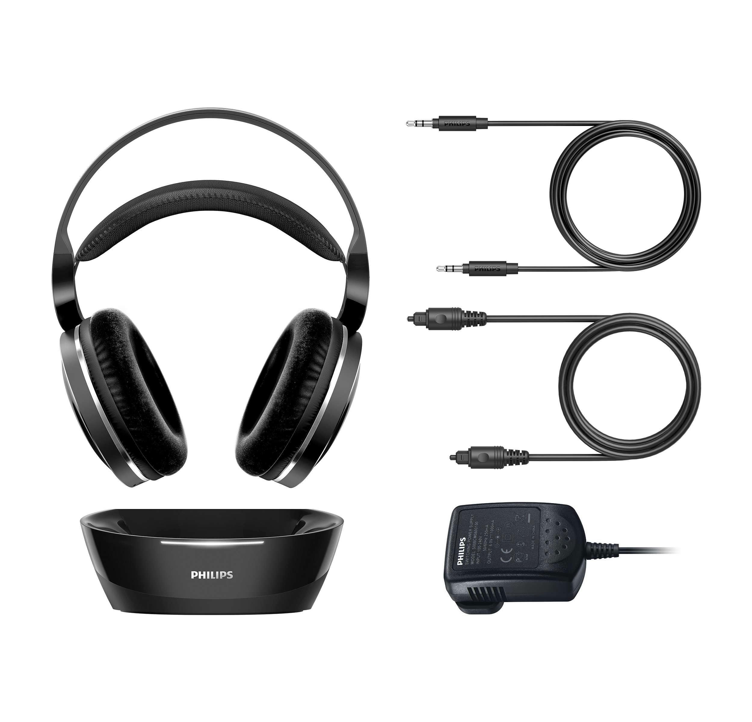 Philips Sluchátka SHC8850/12 Černá Hi-Res