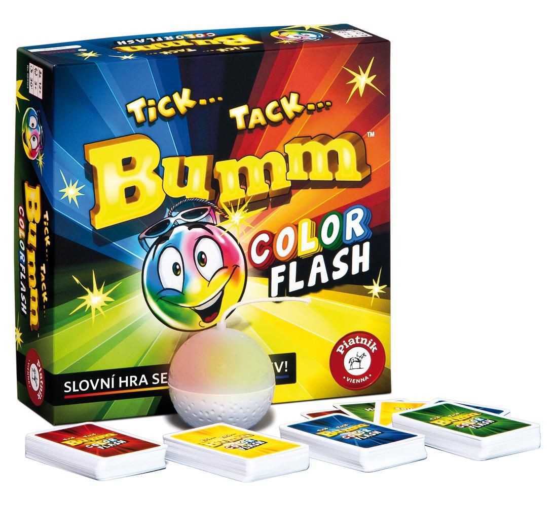 Svět dětí - Piatnik Tik Tak Bum Color Flash