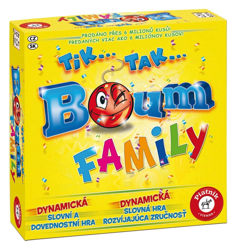 Svět dětí - Piatnik TIK TAK Bum Family