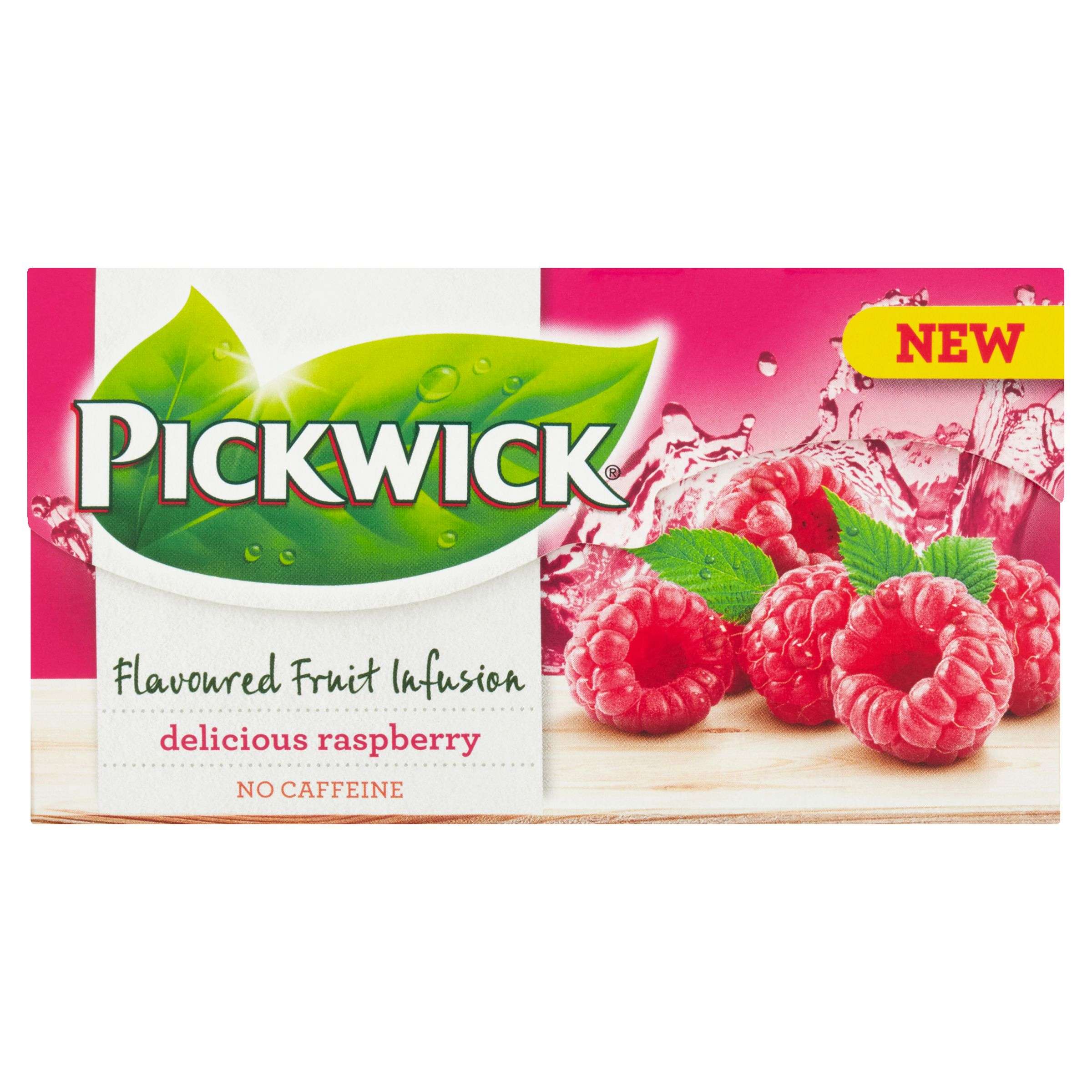 Nápoje - Pickwick Flavoured Fruit Infusion Delicious Raspberry 20 x 2g