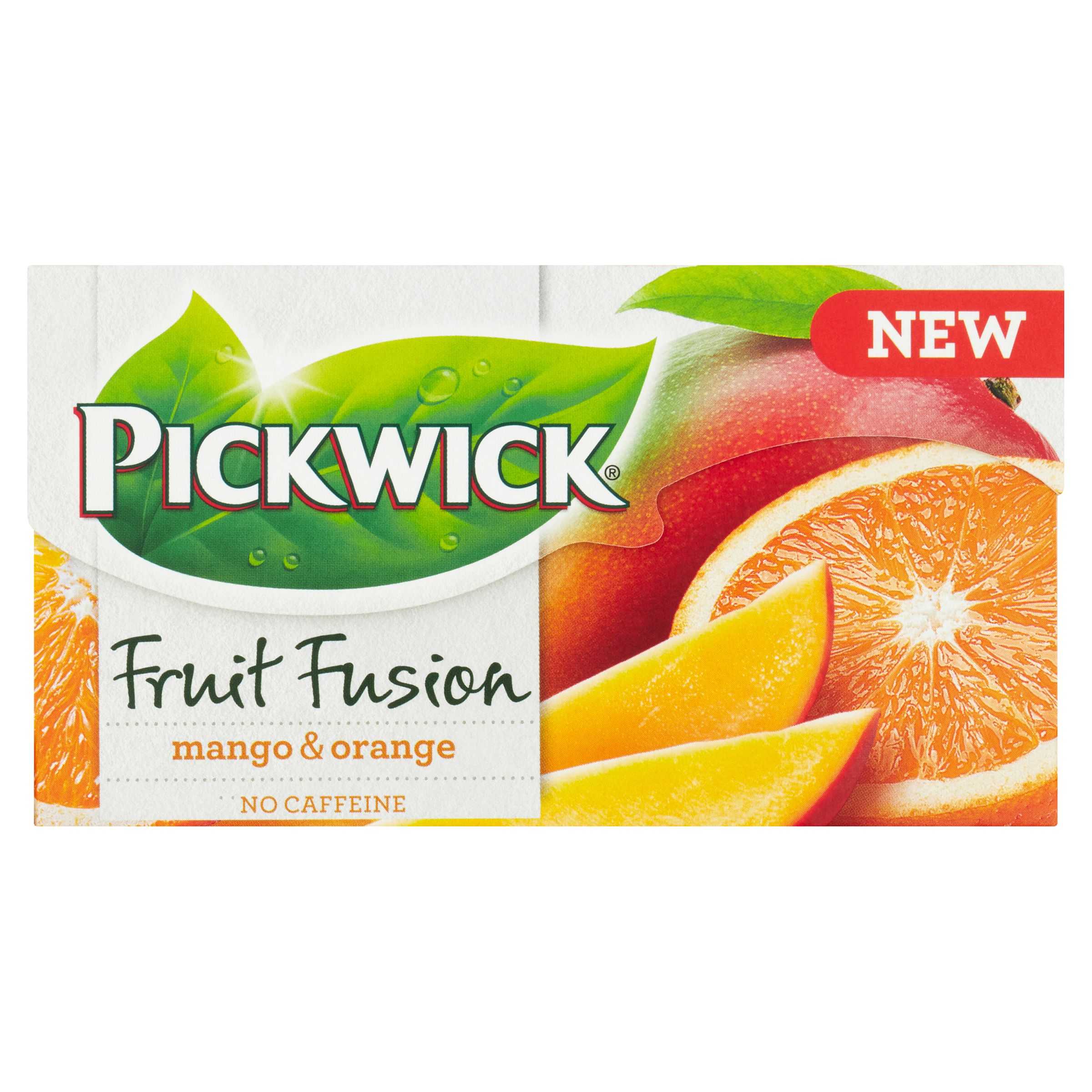 Nápoje - Pickwick Fruit Fusion Mango & Orange 20 x 1,75g