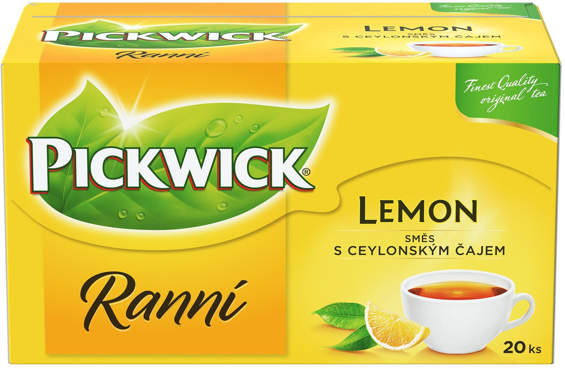Nápoje - Pickwick Ranní s citronem 35g