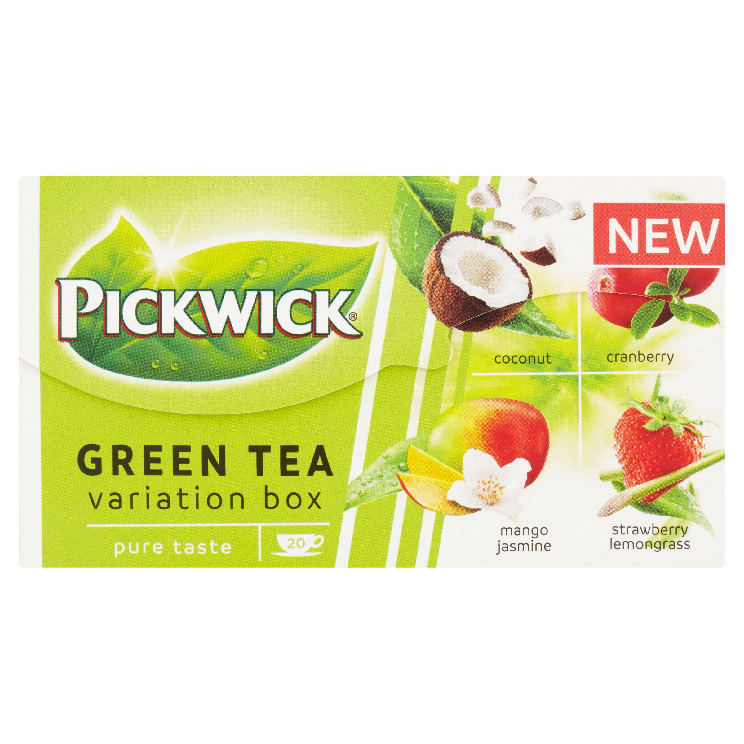 Nápoje - Pickwick Zelené variace s ovocem 32,5 g