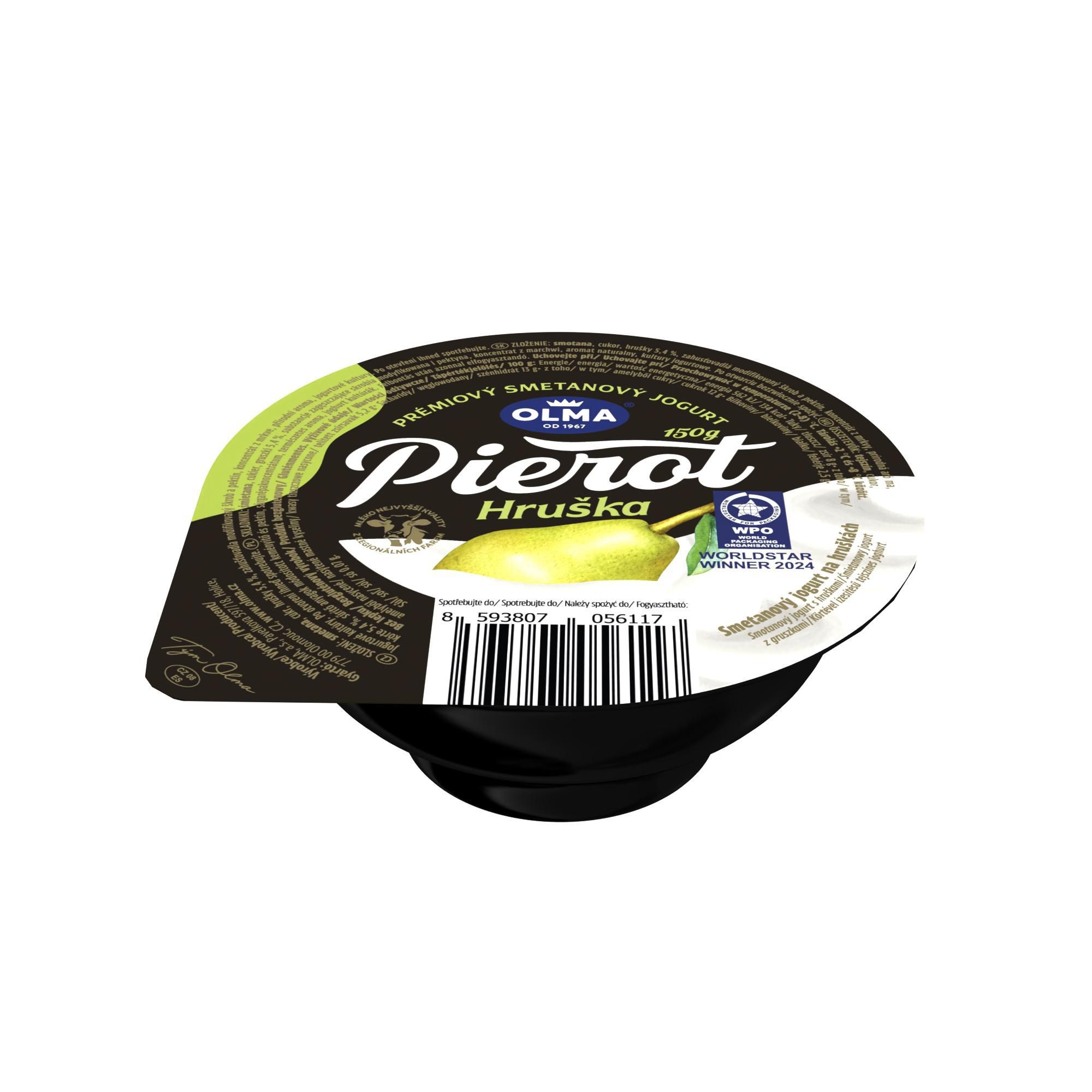 Mléčné a chlazené - Pierot hruška 8% 150g