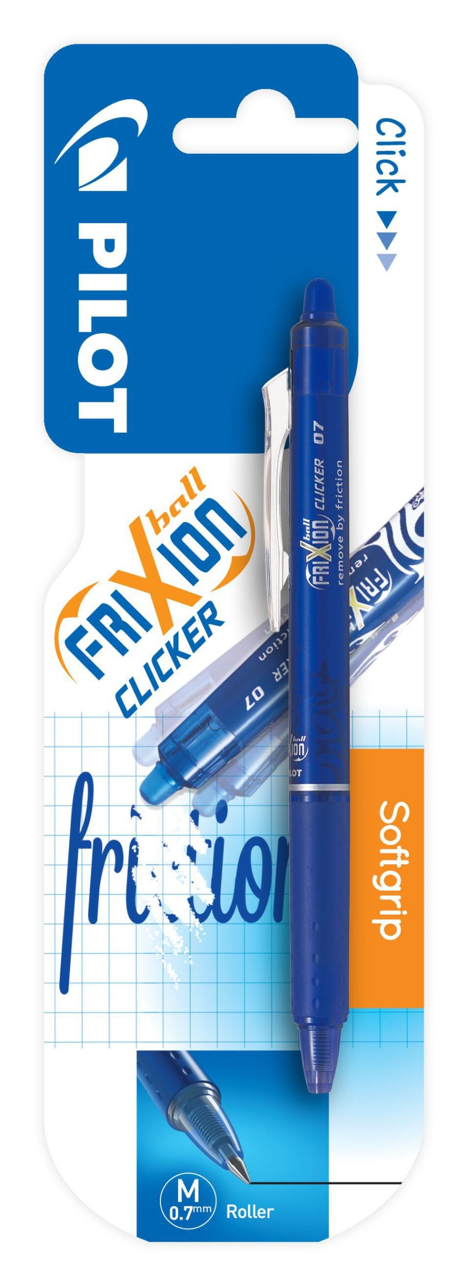 Domácnost a Zahrada - Pilot FriXion Clicker 07 modrá 1 ks
