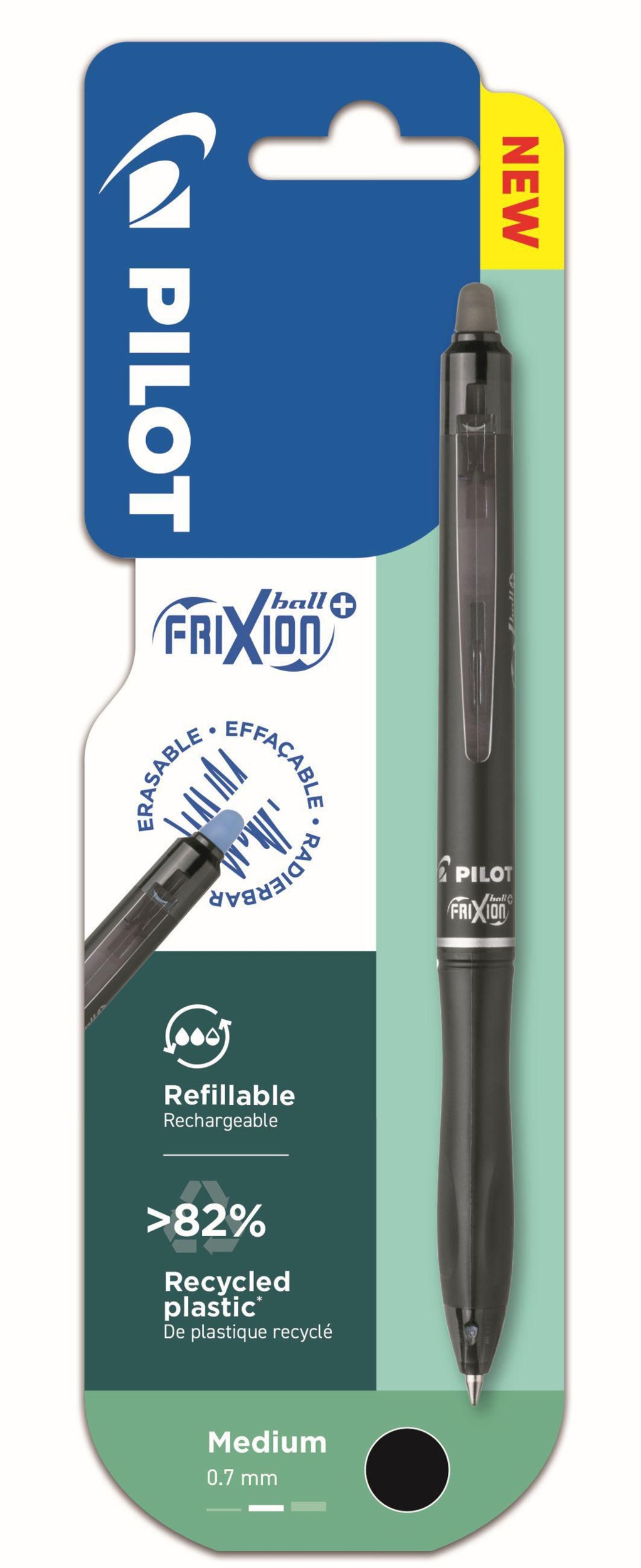Domácnost a Zahrada - Pilot Roller FriXion Ball Plus 0.7 Čer