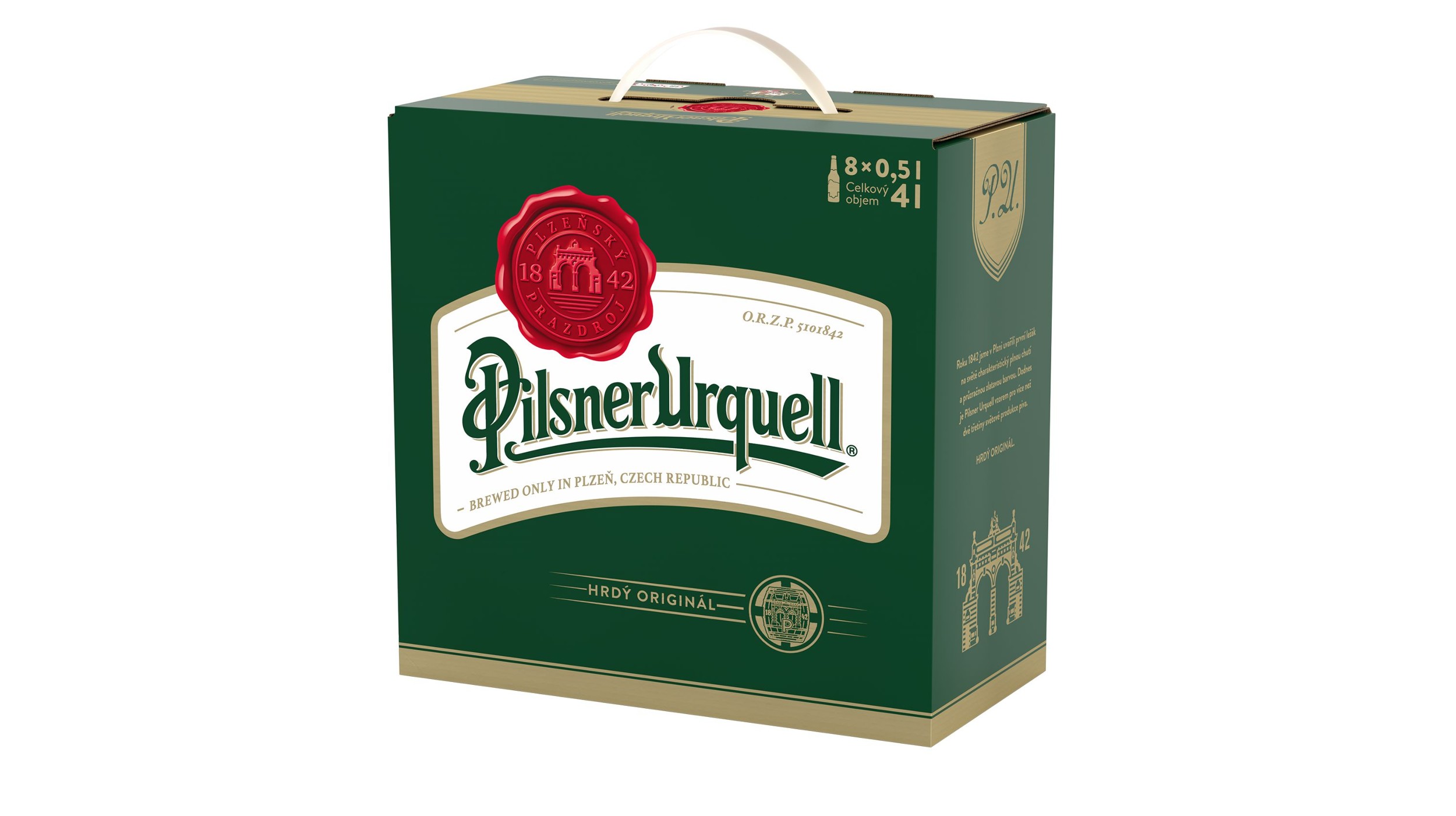 Pilsner Urquell Pivo ležák světlý 8x0,5 l-0
