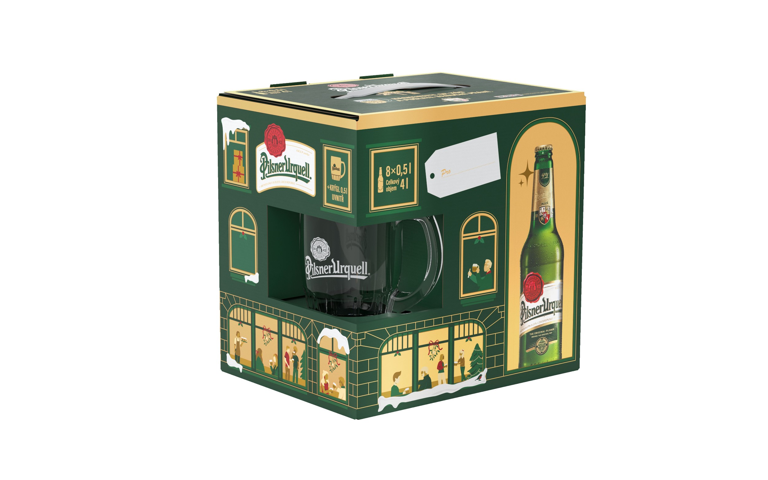 Pilsner Urquell Pivo ležák světlý 8x0,5 l-1