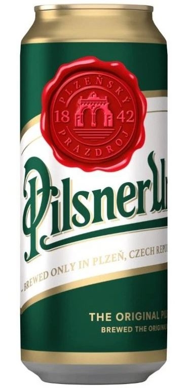 TOP produkty - Pilsner Urquell Pivo ležák světlý plech 0,5 l