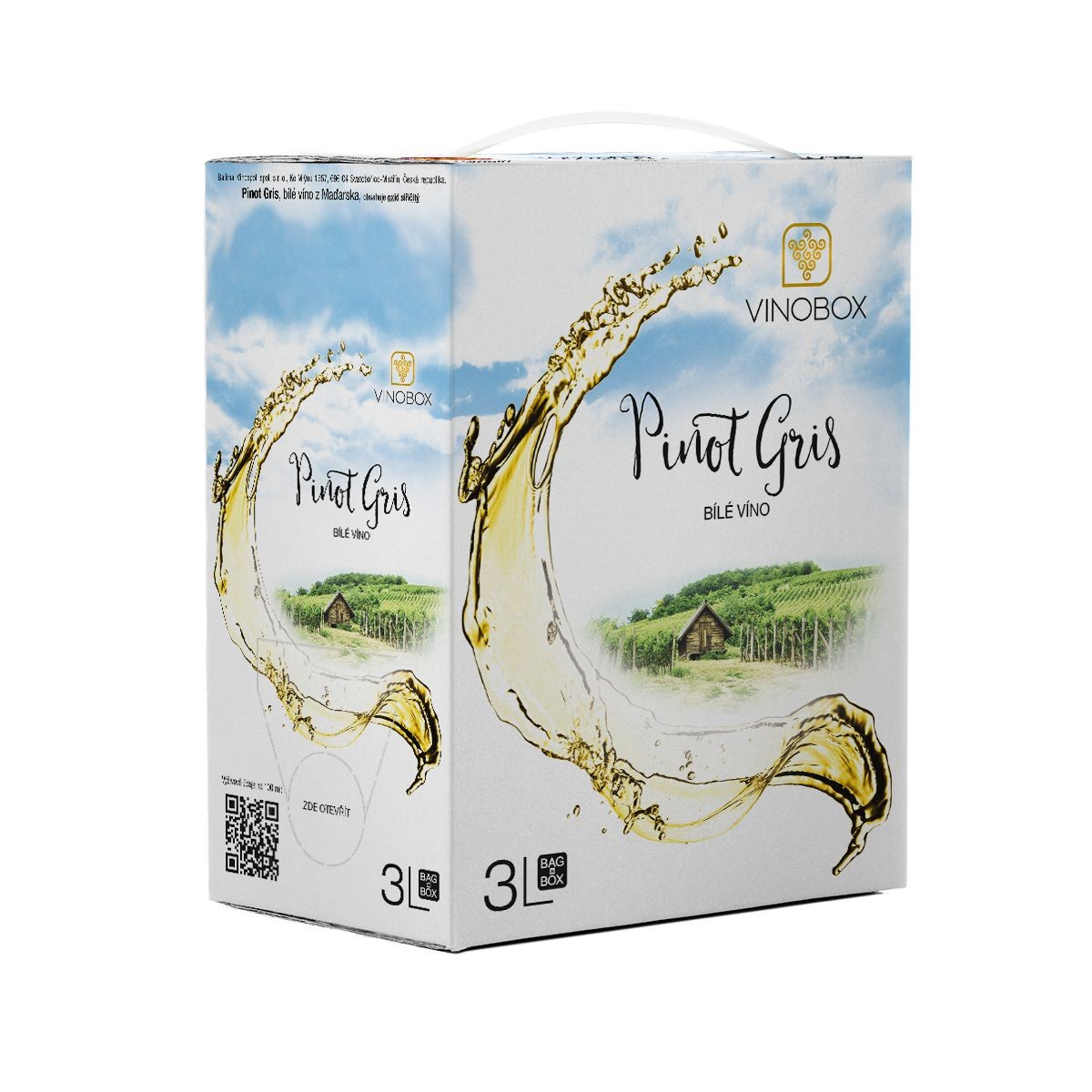 Nápoje - Pinot Gris BiB Vinobox 3l